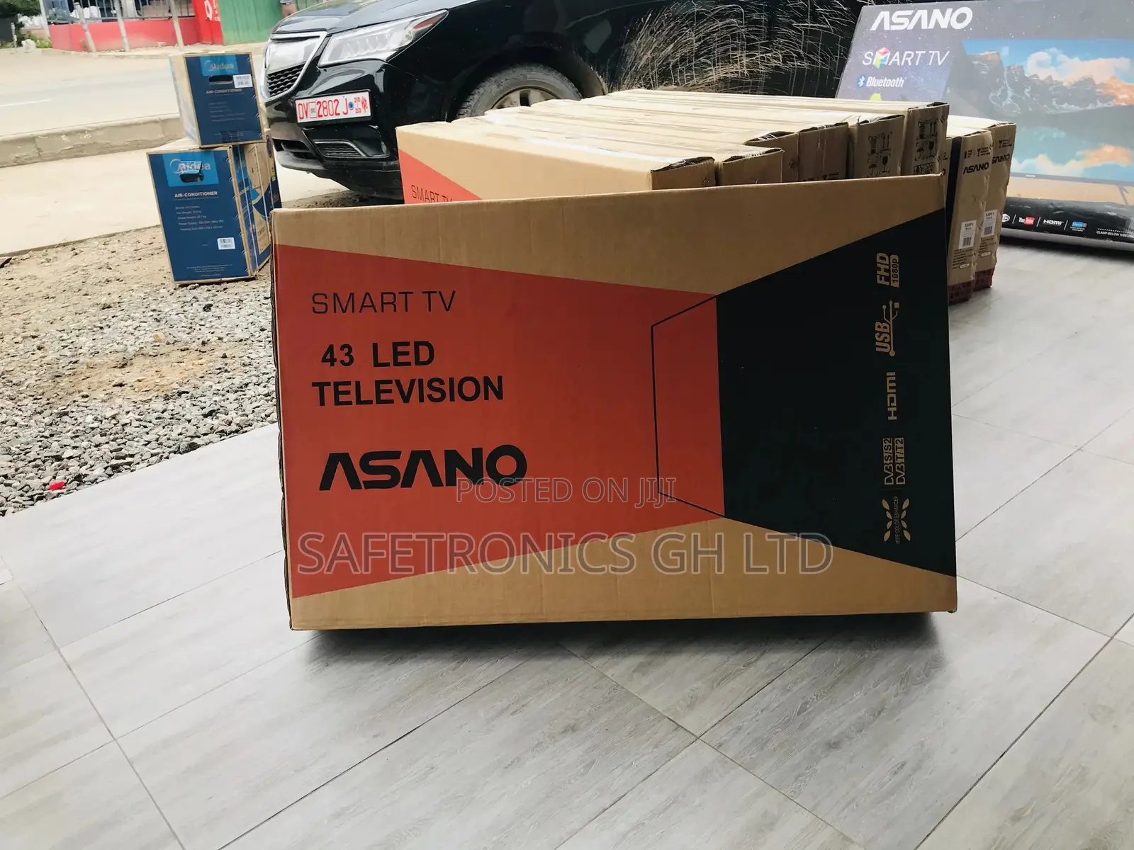 Asano 43 Inches Smart Glossy LED UHD Tv