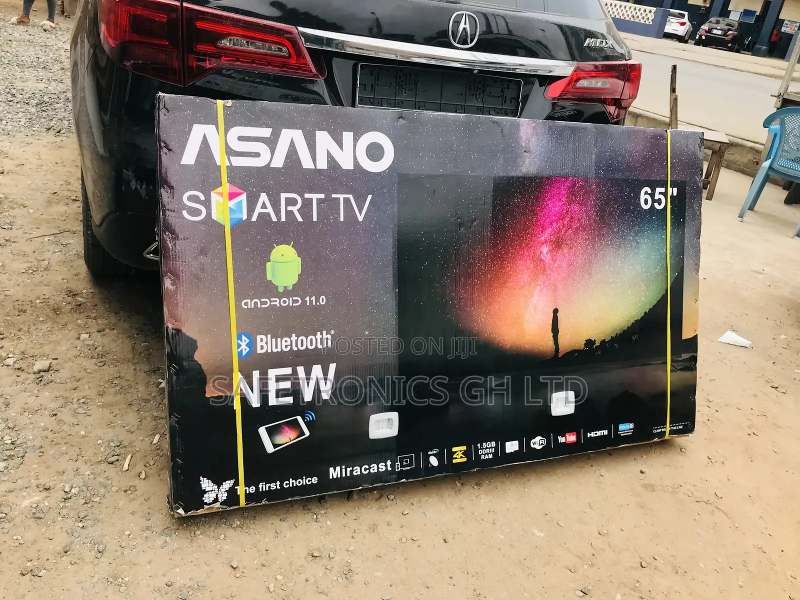  LED UHD Glossy Smart 65 Inches Asano Tv 