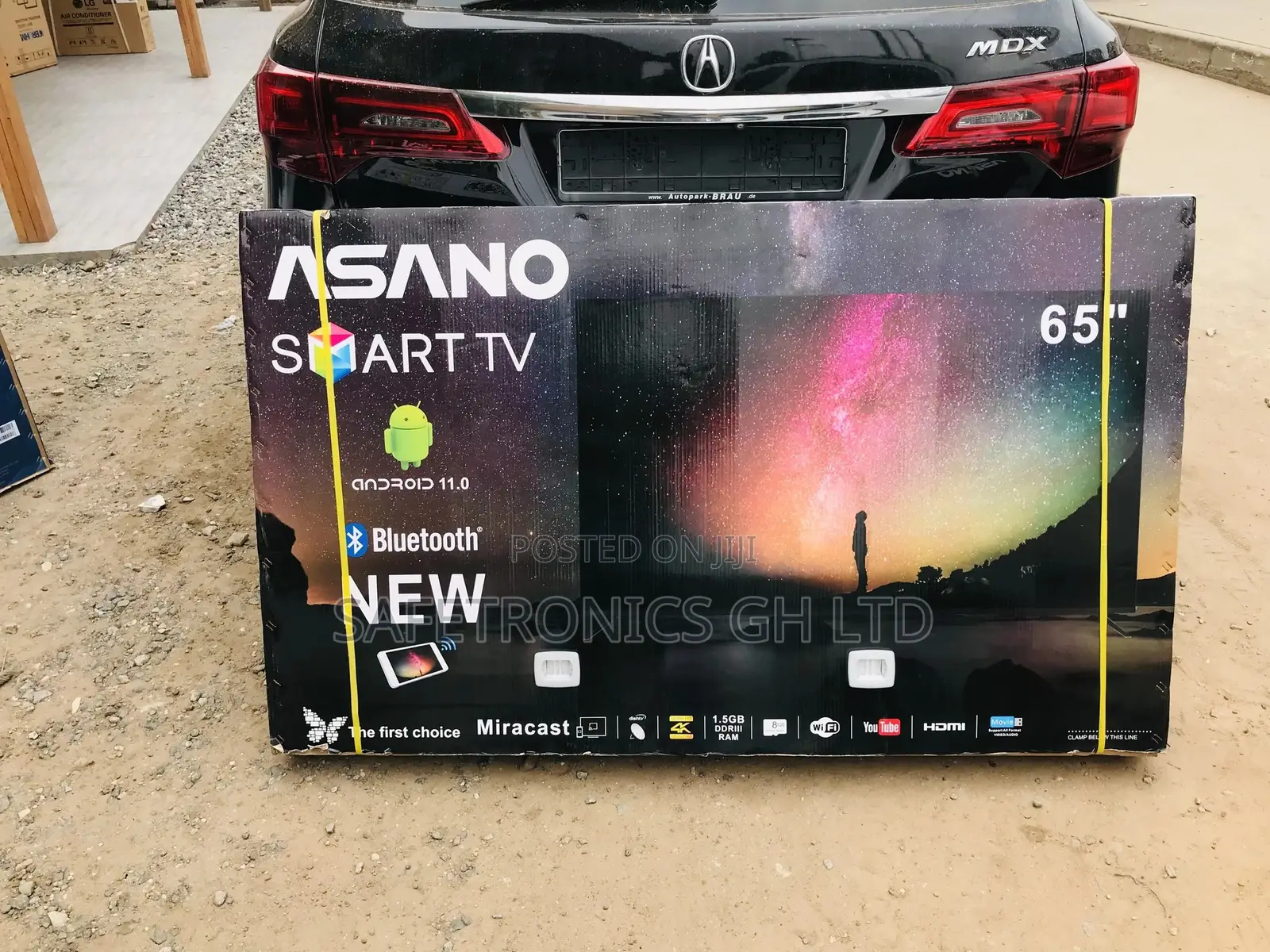  LED UHD Glossy Smart 65 Inches Asano Tv 
