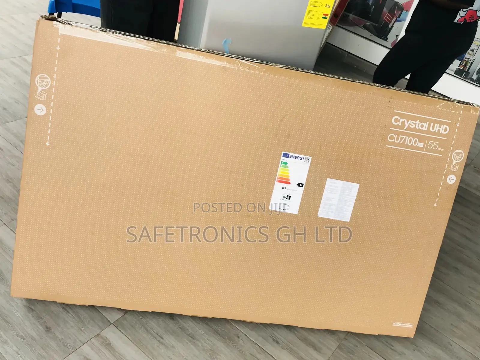 Neatly Sealed Samsung 55 Inches Glossy Cu7172 Led Smart Tv