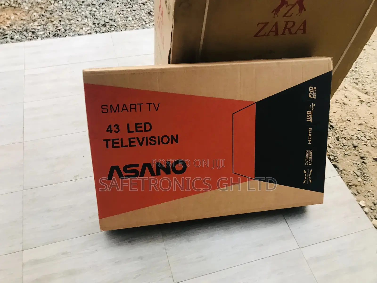 Best Quality Asano 43 Inches Glossy LED  Smart Tv