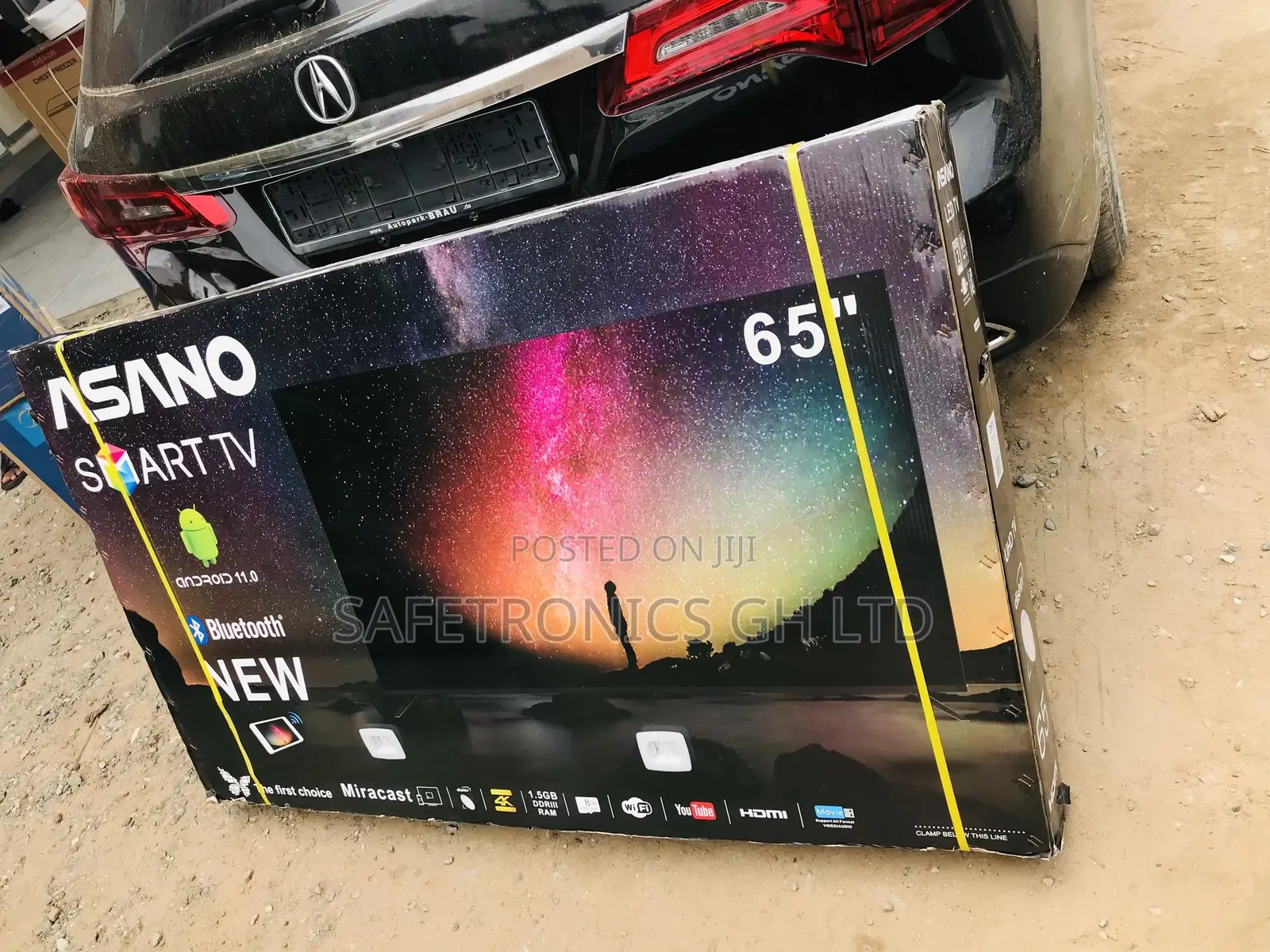 65 Inches Glossy Smart Best Asano UHD Tv