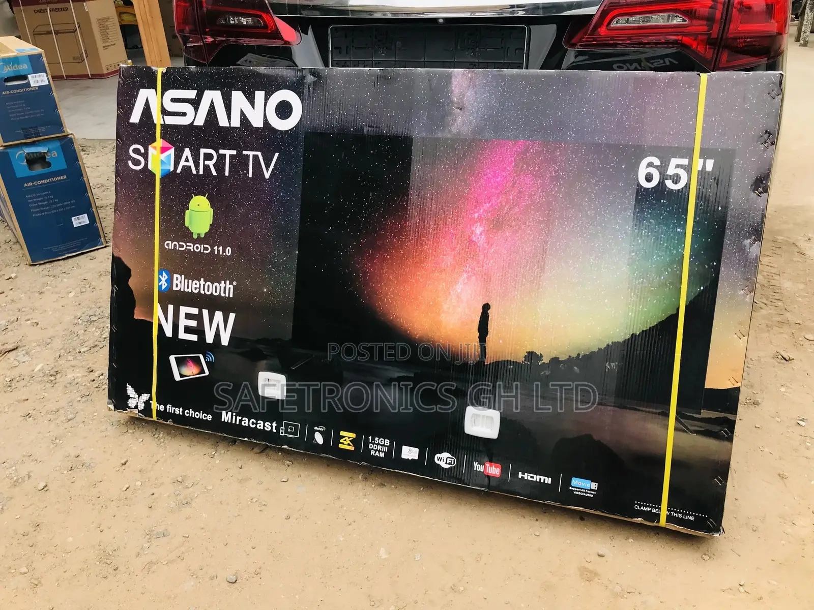 65 Inches Glossy Smart Best Asano UHD Tv