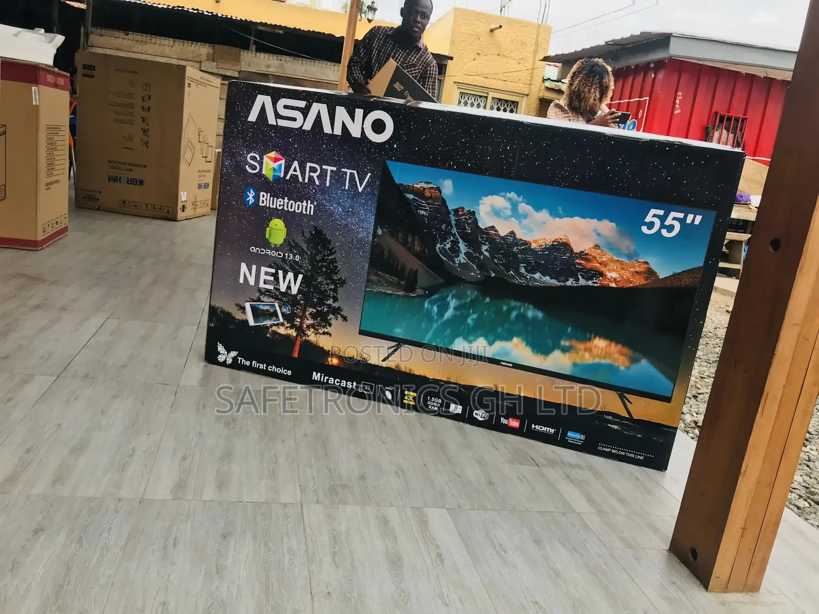 Purchase Quality Asano 55 Inches Glossy LED UHD Tv