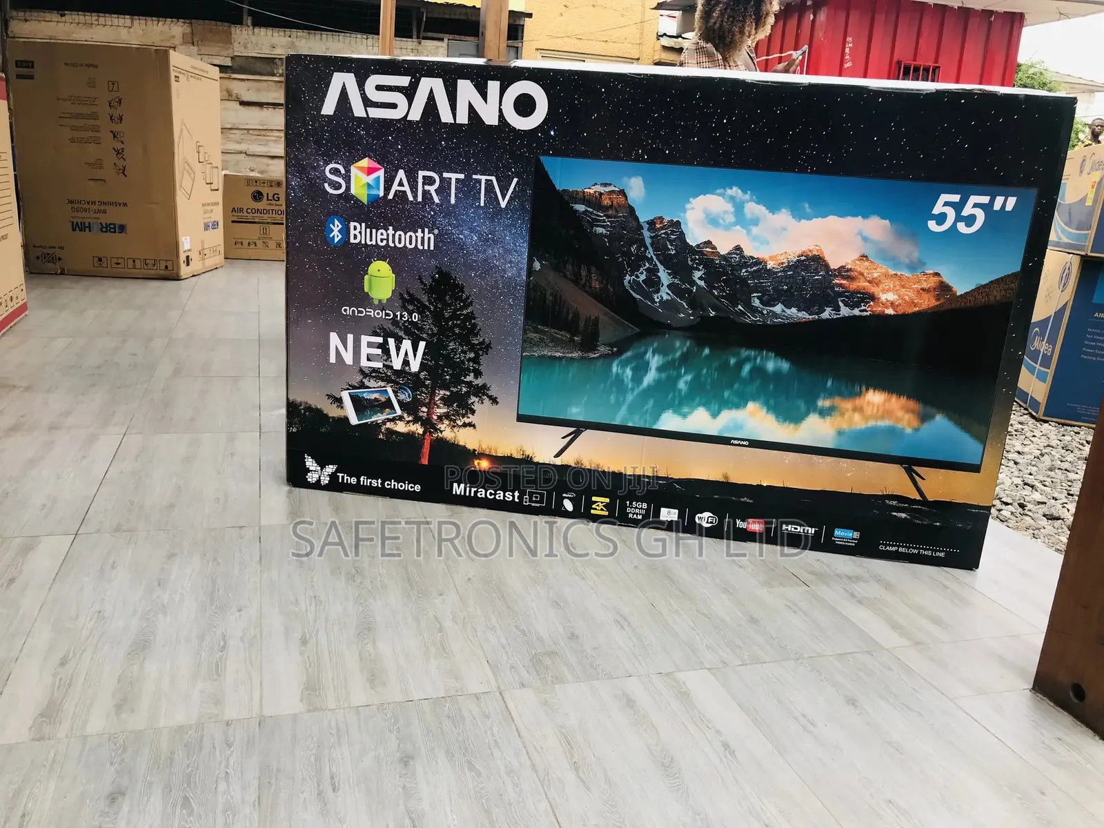 Perfect Asano 55 Inches Glossy LED UHD Tv