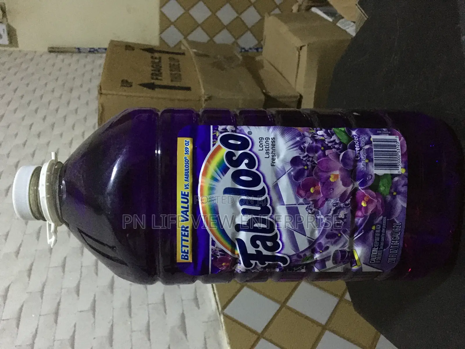 Very Nice Sent Fadoloso Detergent for Cleaning.