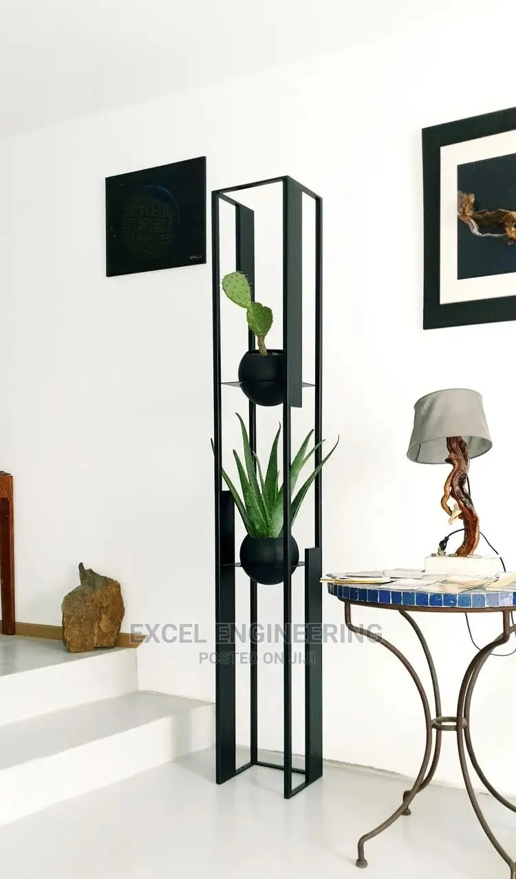 Flower Pot Shelves and Garden Chairs