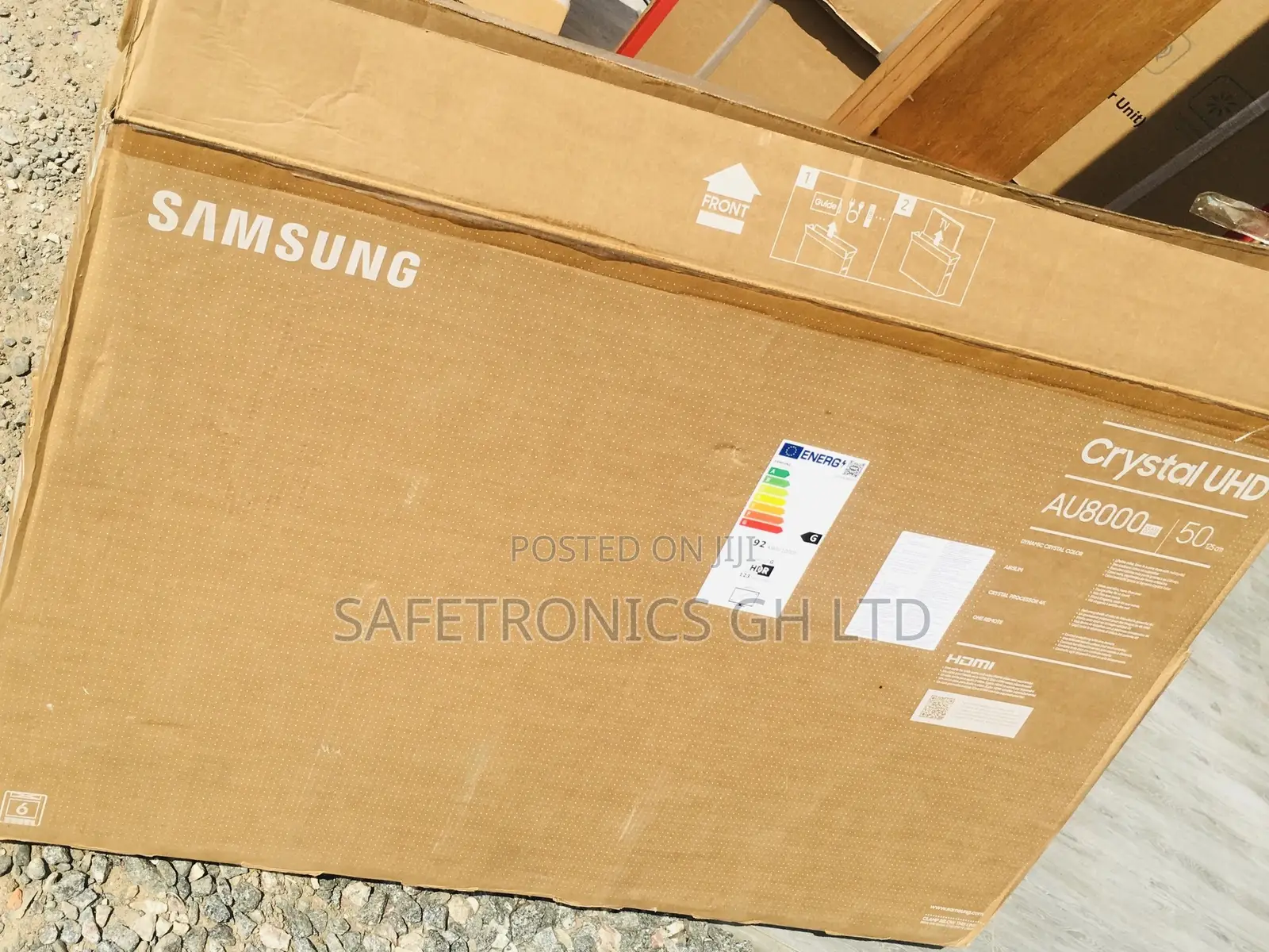 50 Inches Samsung Glossy LED Crystal UHD AU80 Tv