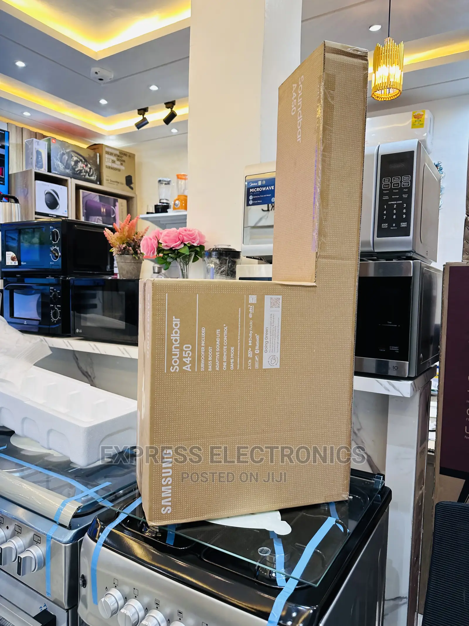 Get That Big Room Sound With Samsung A450 300W Soundbar