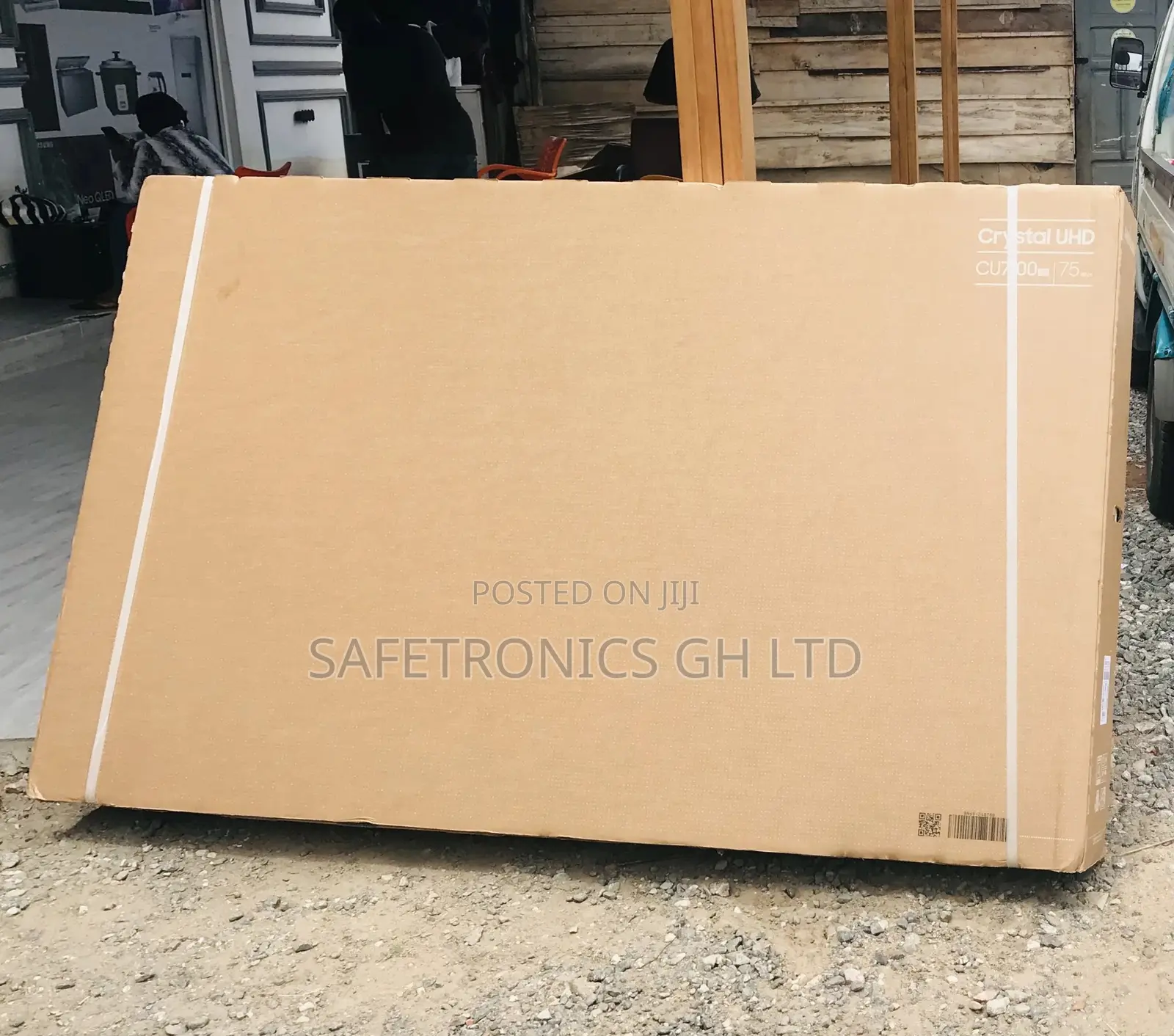 Cu80 75 Inches Glossy Samsung Smart Crystal UHD Tv