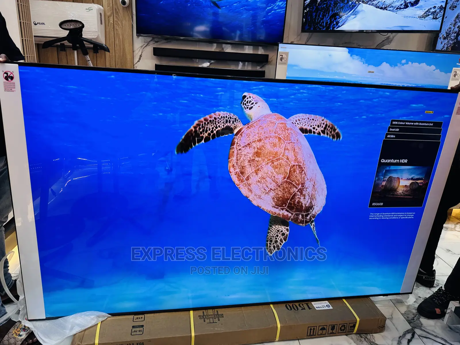Best Buy for Less Samsung QLED 85Q60B UHD Smart Tv 
