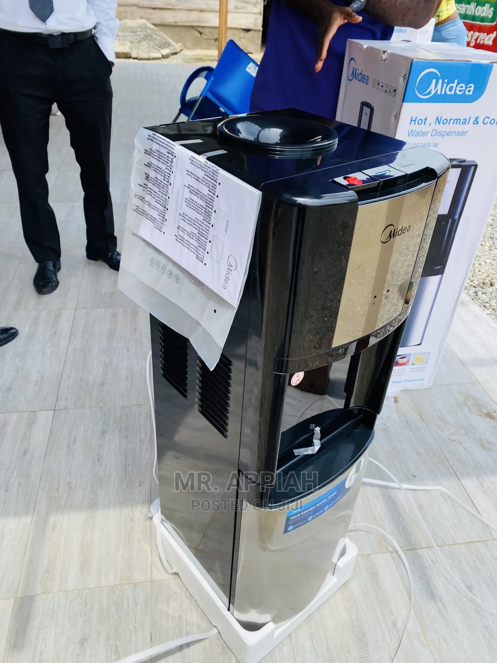 Authentic Midea Yl1638s-W 16ltr Water Dispenser(3 Taps).