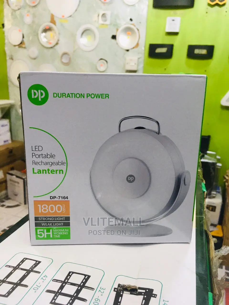 Duration Rechargeable Emergency Light LED Lamp(DP 7164)