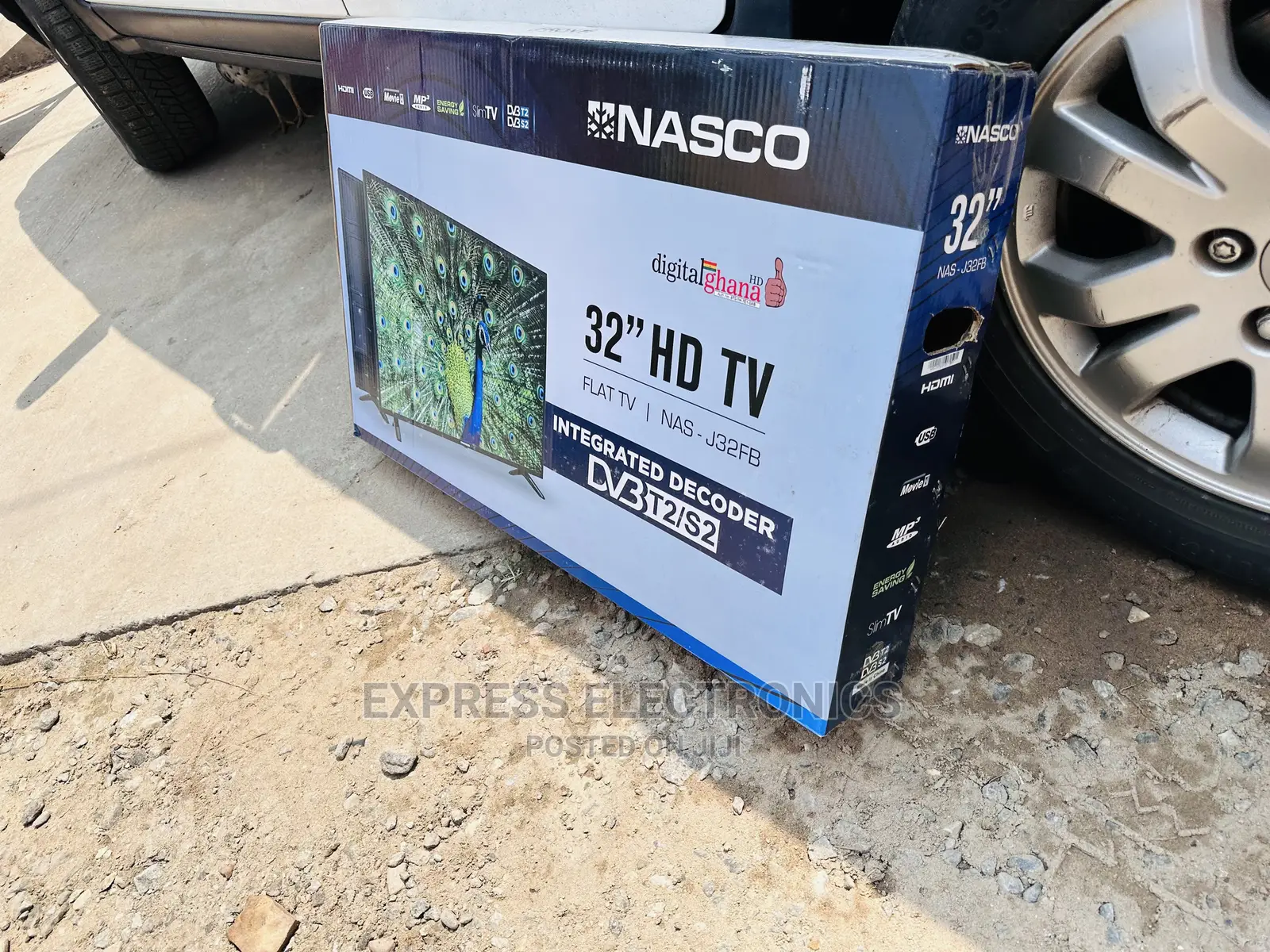 100% Best Quality Nasco 32” FHD Satellite Digital