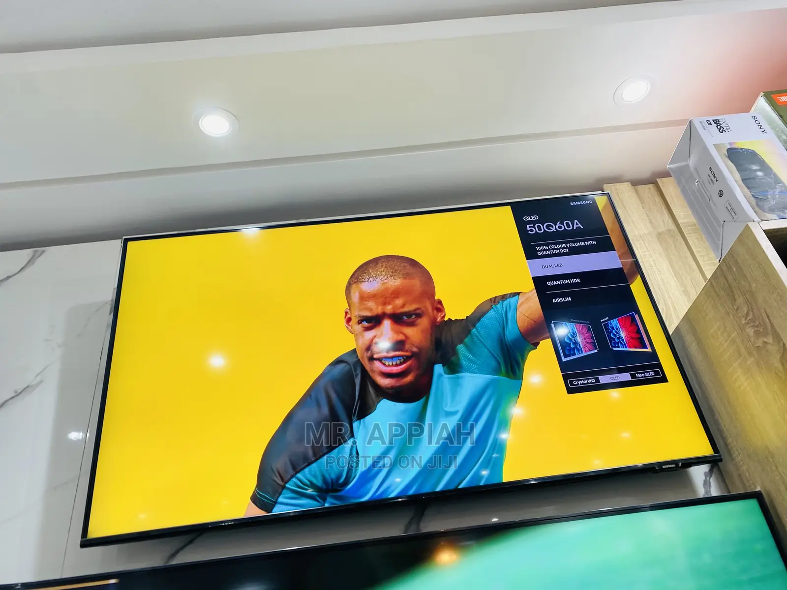 Elegant Samsung 55 Inch QLED Tv(55Q60B)