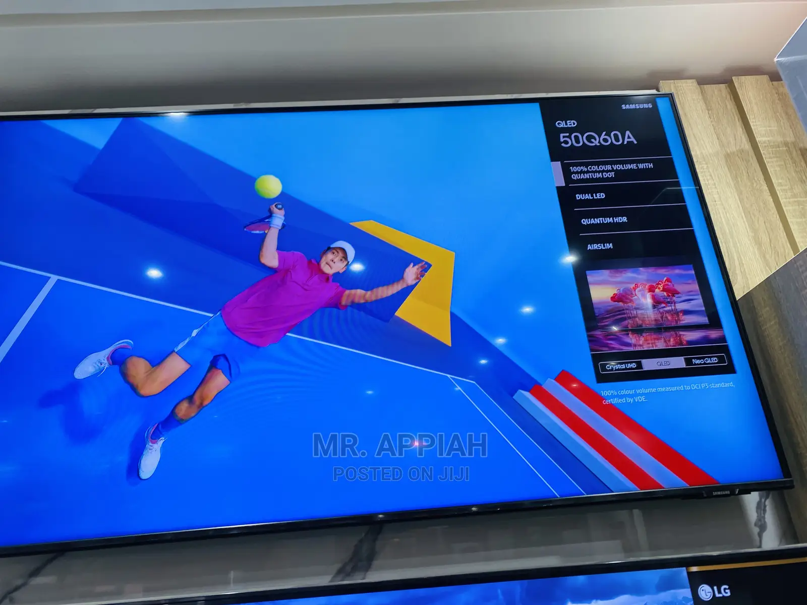 Elegant Samsung 55 Inch QLED Tv(55Q60B)