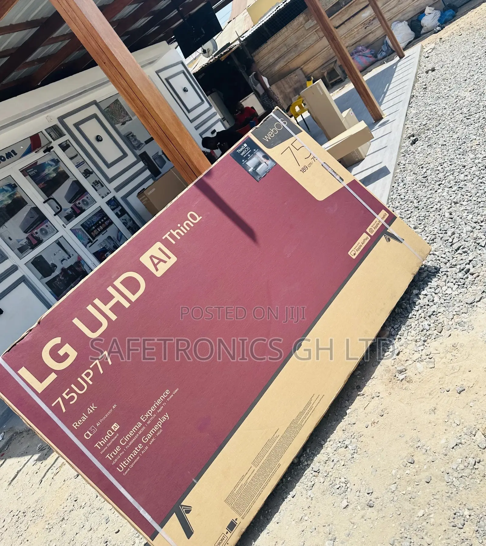Fresh in Box Lg UP77 75 Inches Glossy LED Smart Tv