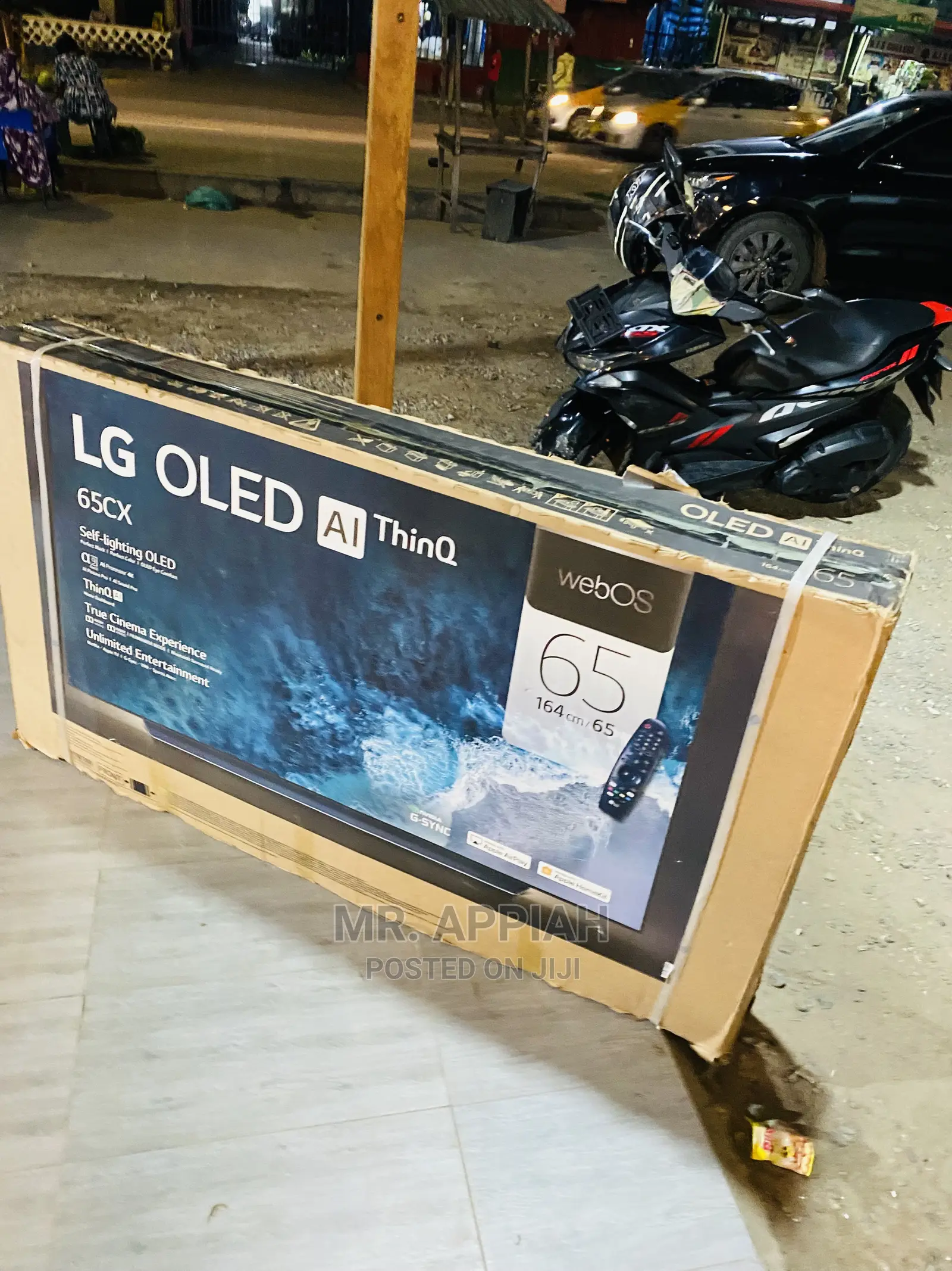Purchase Original Lg 65 Inch LED Tv OLED65C21LA(Black).