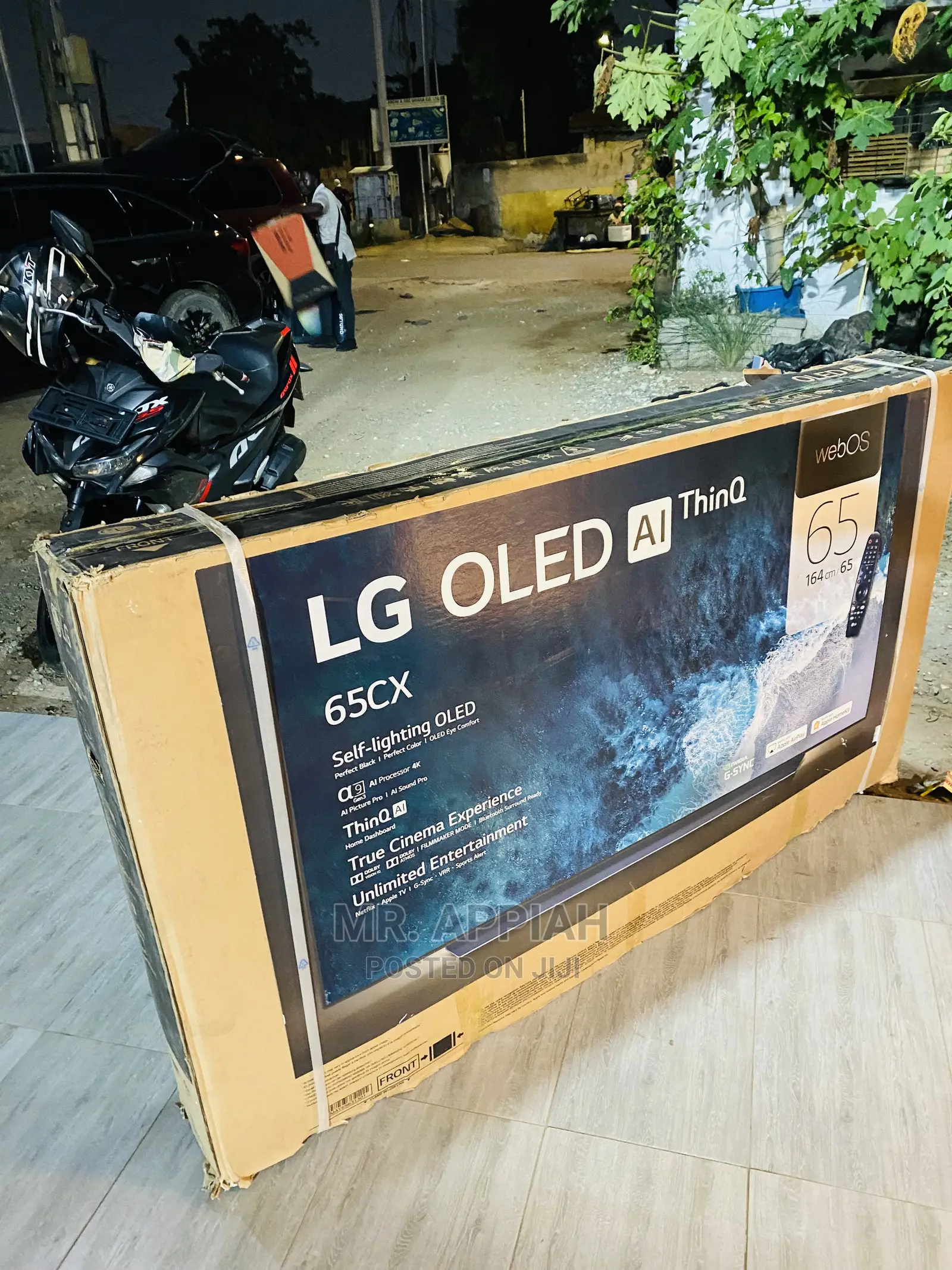 Purchase Original Lg 65 Inch LED Tv OLED65C21LA(Black).