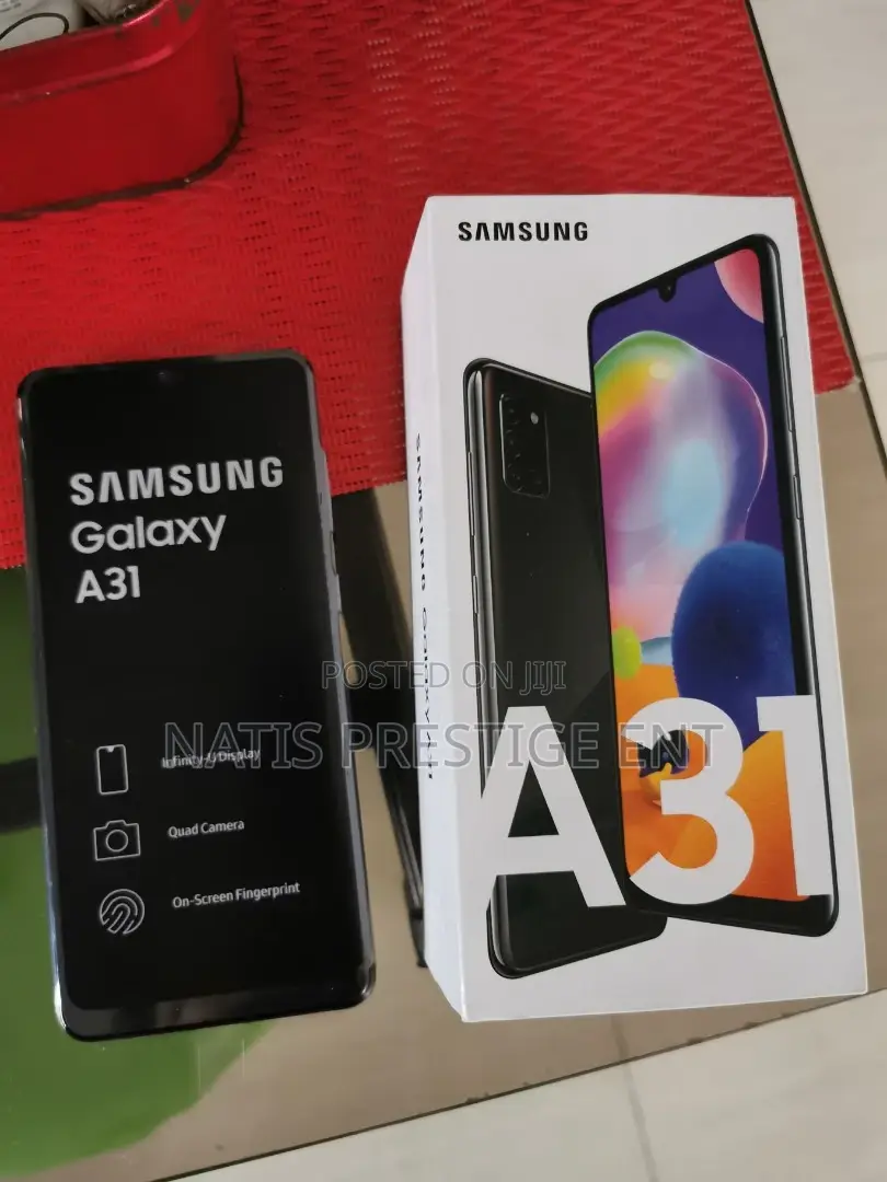 New Samsung Galaxy A31 128 GB Black