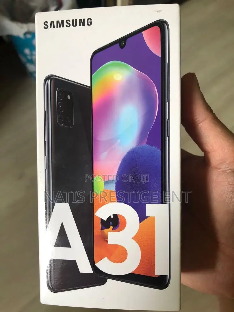 New Samsung Galaxy A31 128 GB Black