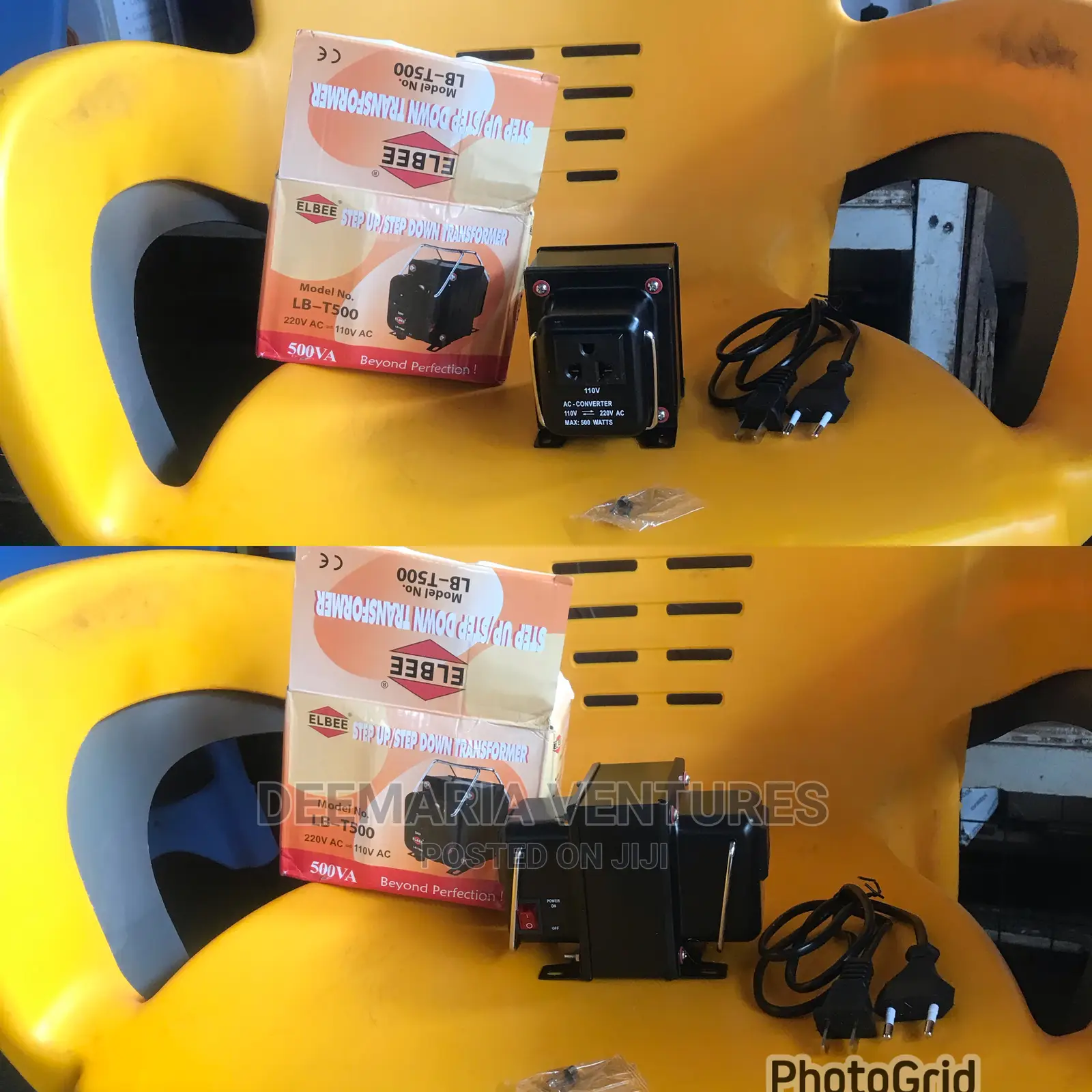 Elbee Step Up/Step Down Transformer 500va (220v/110v)
