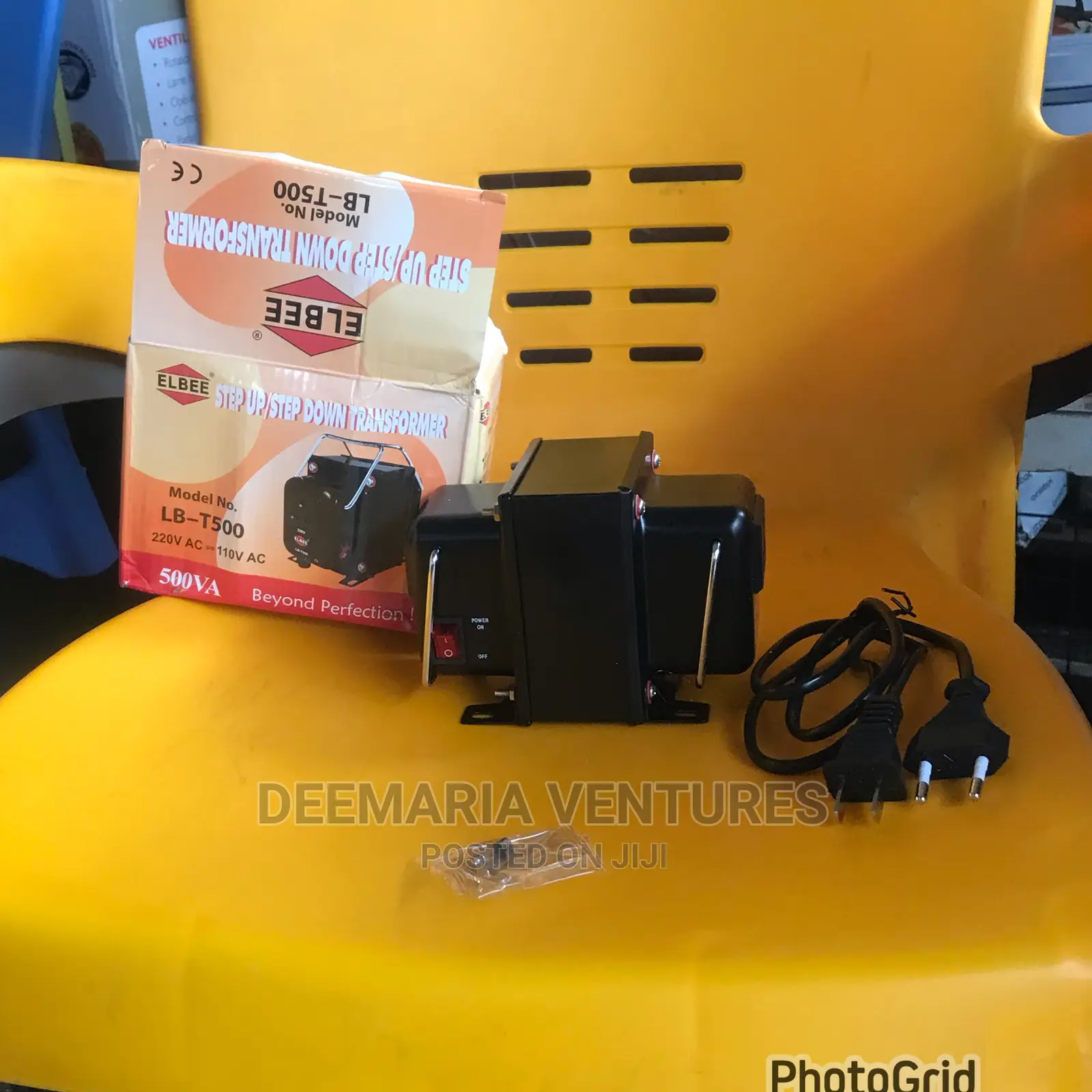 Elbee Step Up/Step Down Transformer 500va (220v/110v)