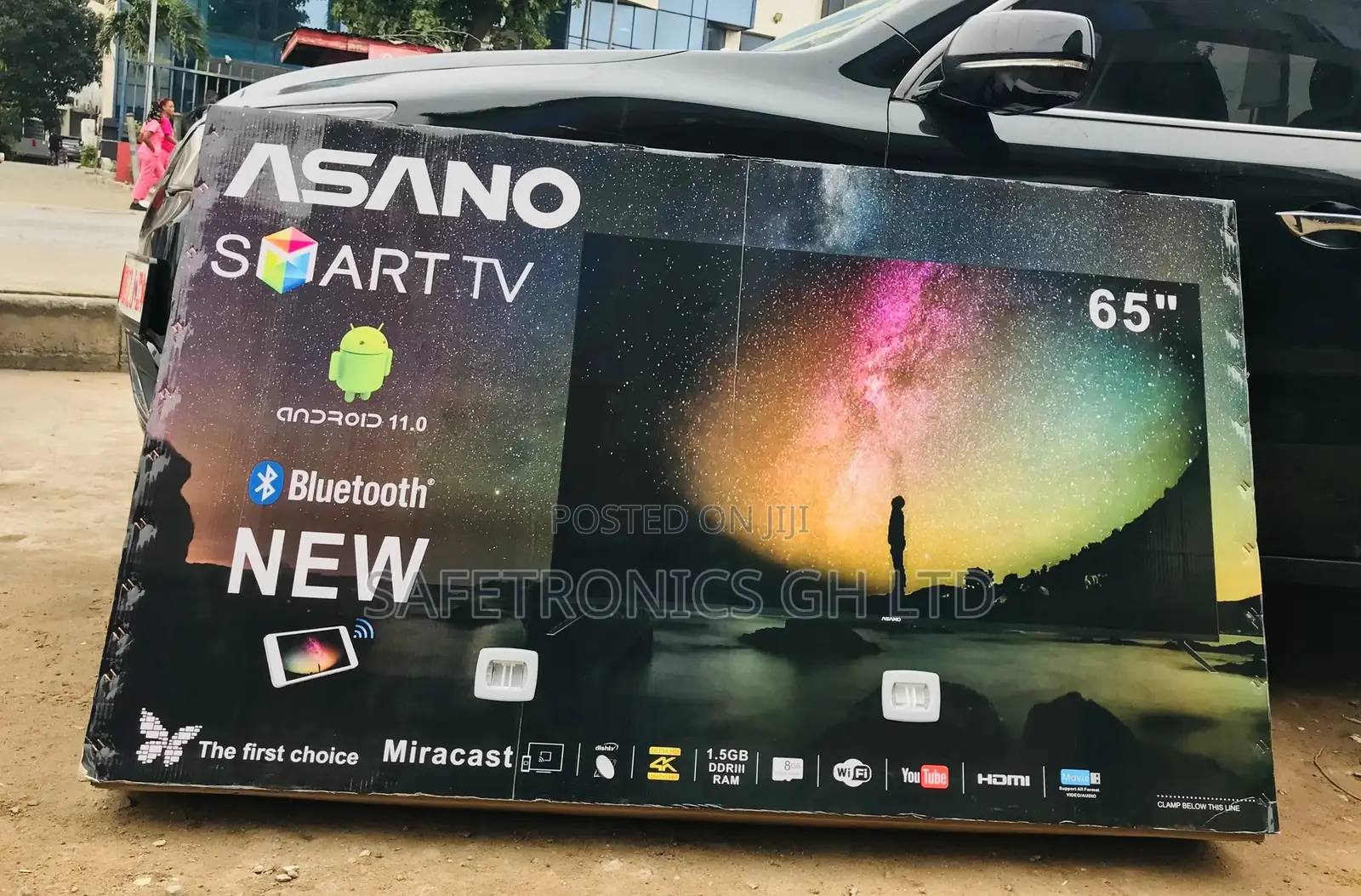 Lastest Asano LED Smart UHD 65 Inches LED Glossy Tv