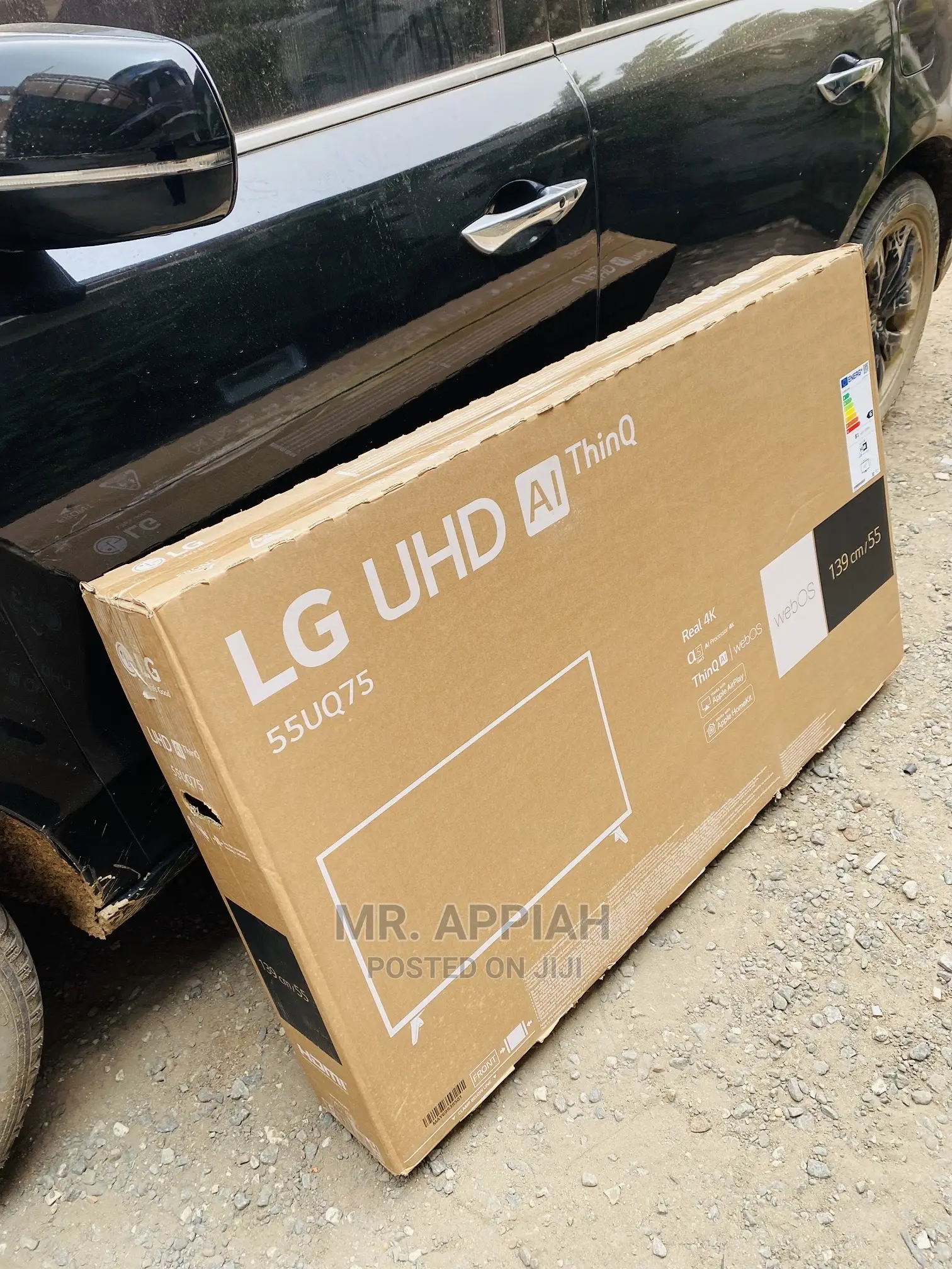 Quality Yet Affordable LG 55UQ75003 Uhd Smart Tv(Black)