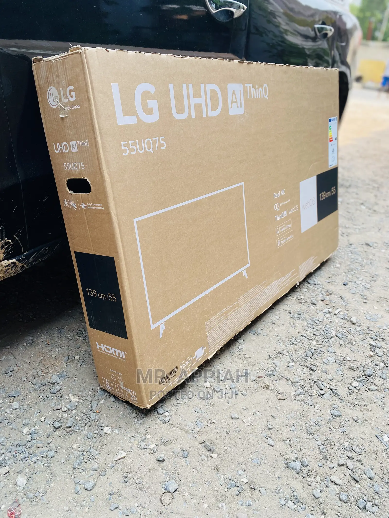 Quality Yet Affordable LG 55UQ75003 Uhd Smart Tv(Black)