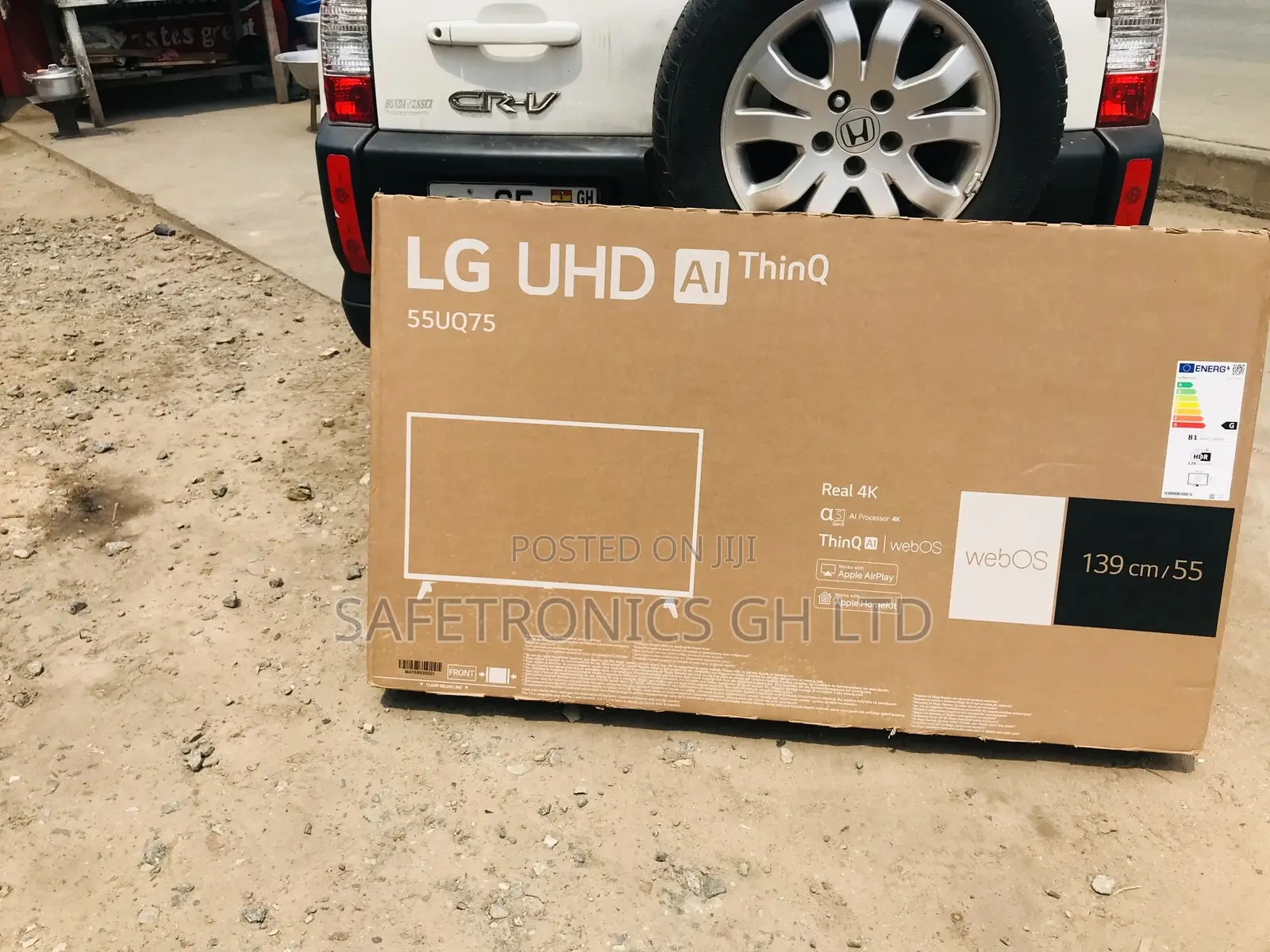 Affordable UQ75 Lg Smart UHD 55 Inches LED Glossy Tv