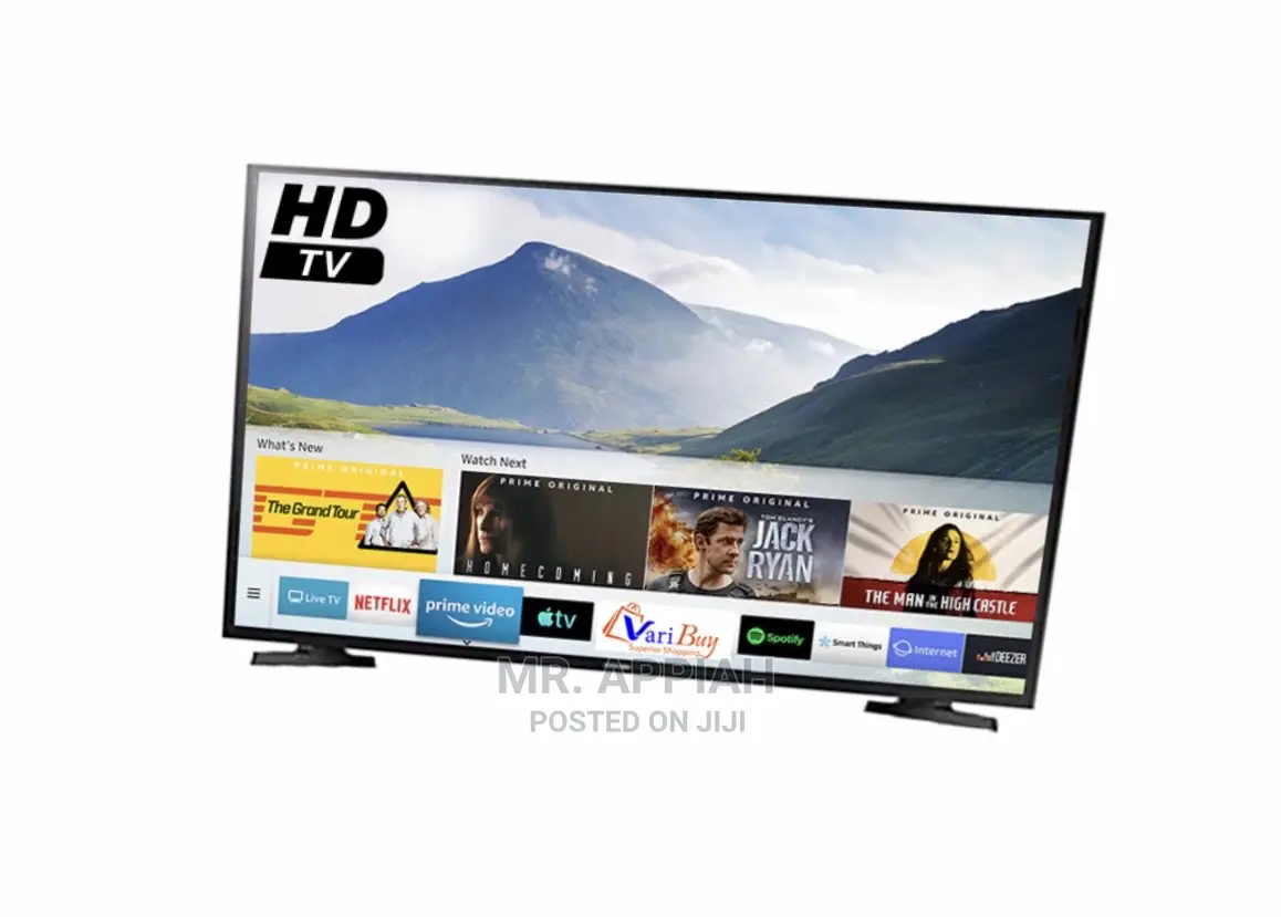 Elegant Black Samsung 32 Inch HD Smart Tv(Black) 