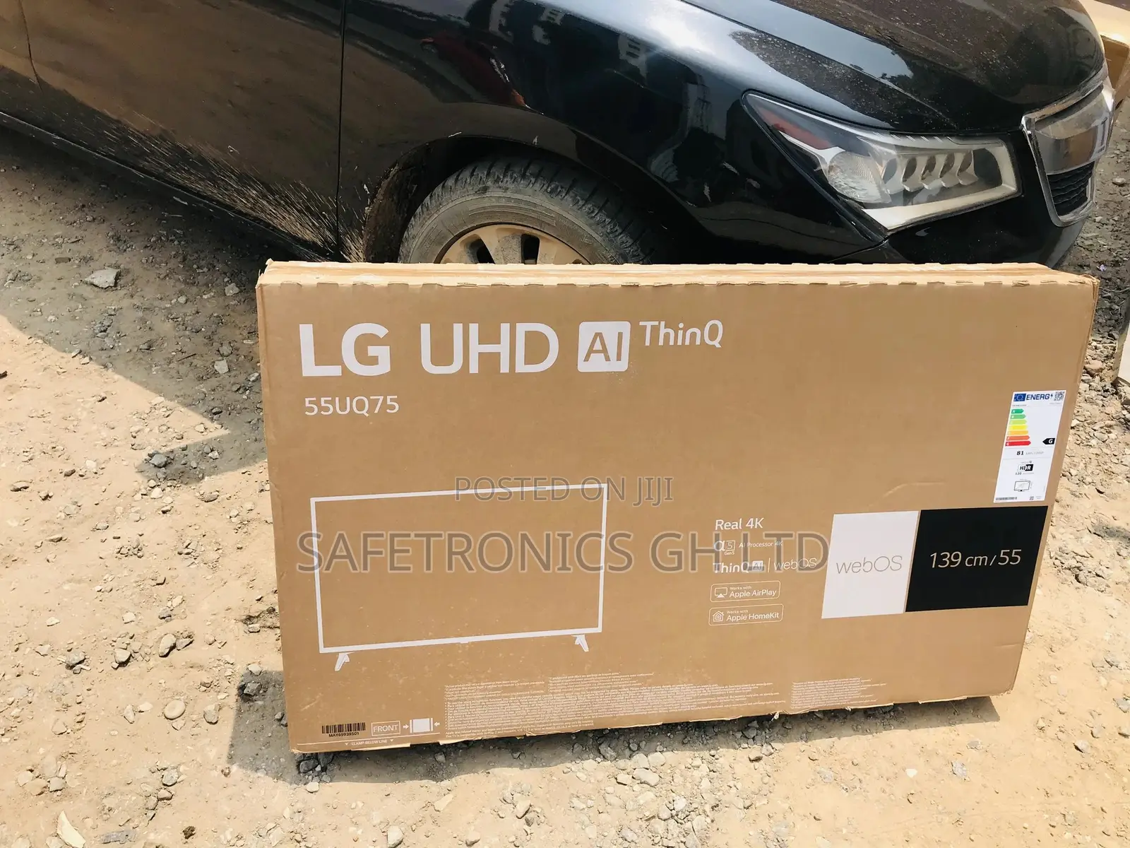 Sealed in Box Lg 55 Inches Glossy UHD Smart UQ75 LED Lg T