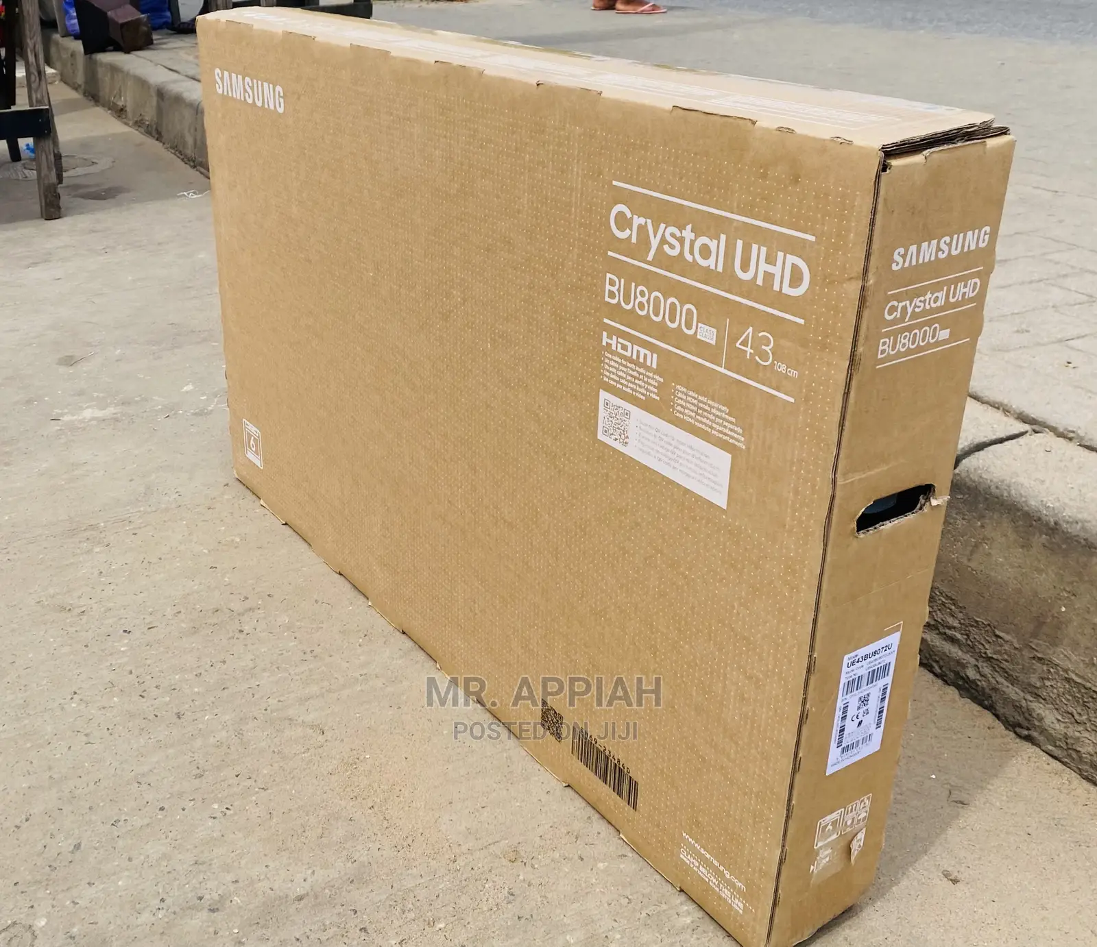 Samsung 43inchs Crystal Uhd Smart LED Tv 43CU7172