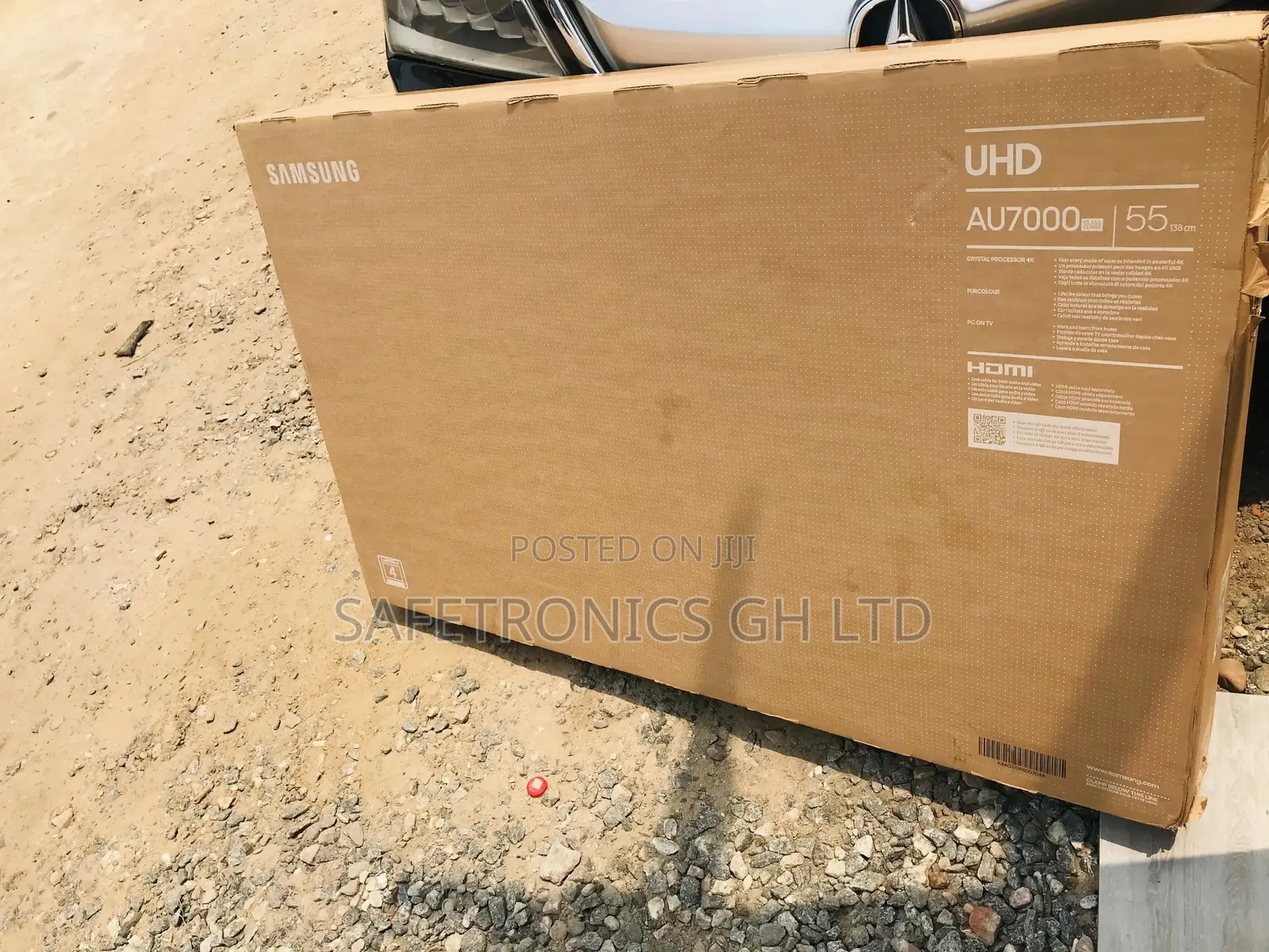Crystal Uhd Smart Samsung 55 Inches Au70 Glossy Led Tv