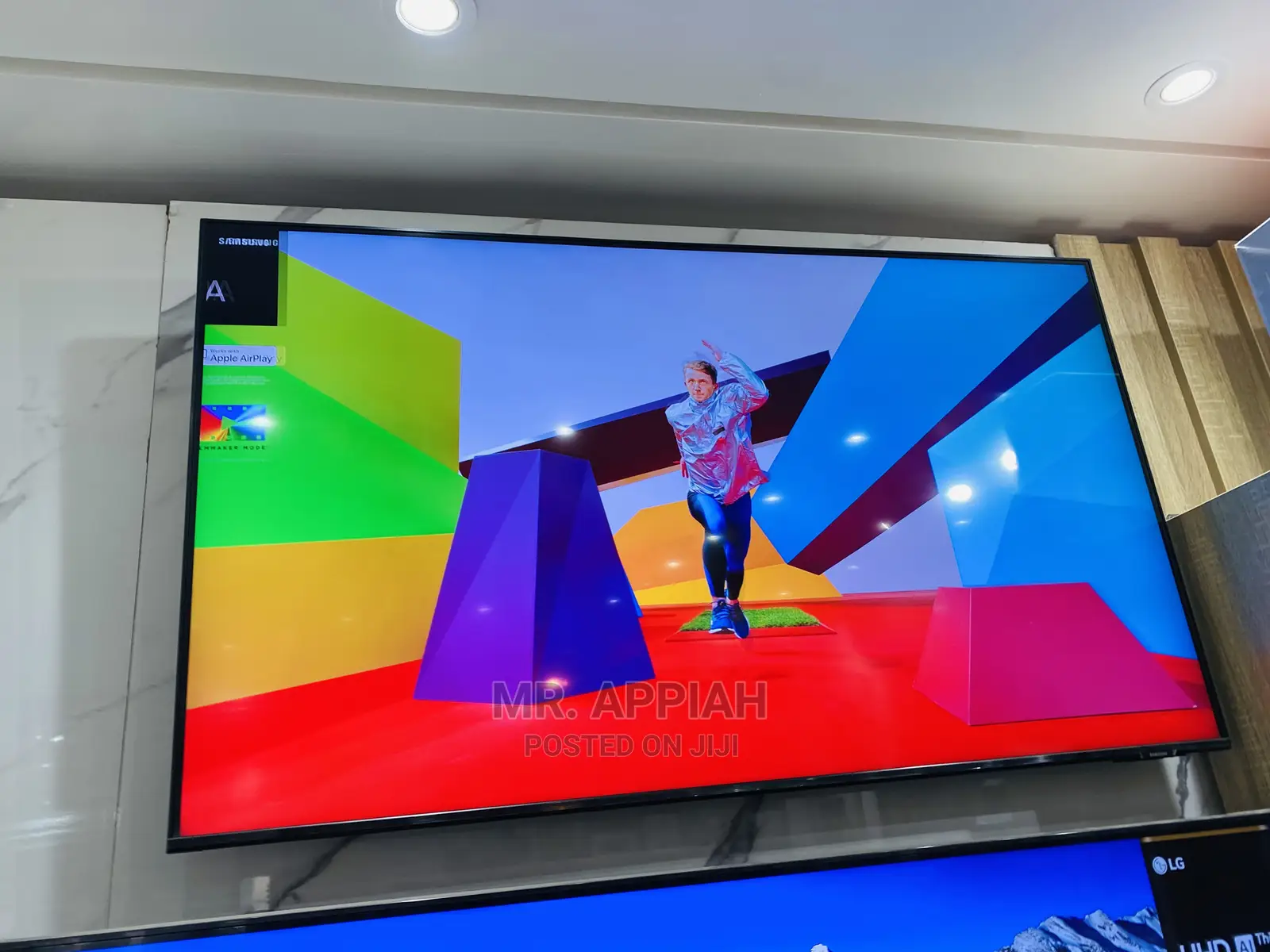 Reliable Samsung 🎈55 Inch QLED 55Q60B Smart Tv(Black).