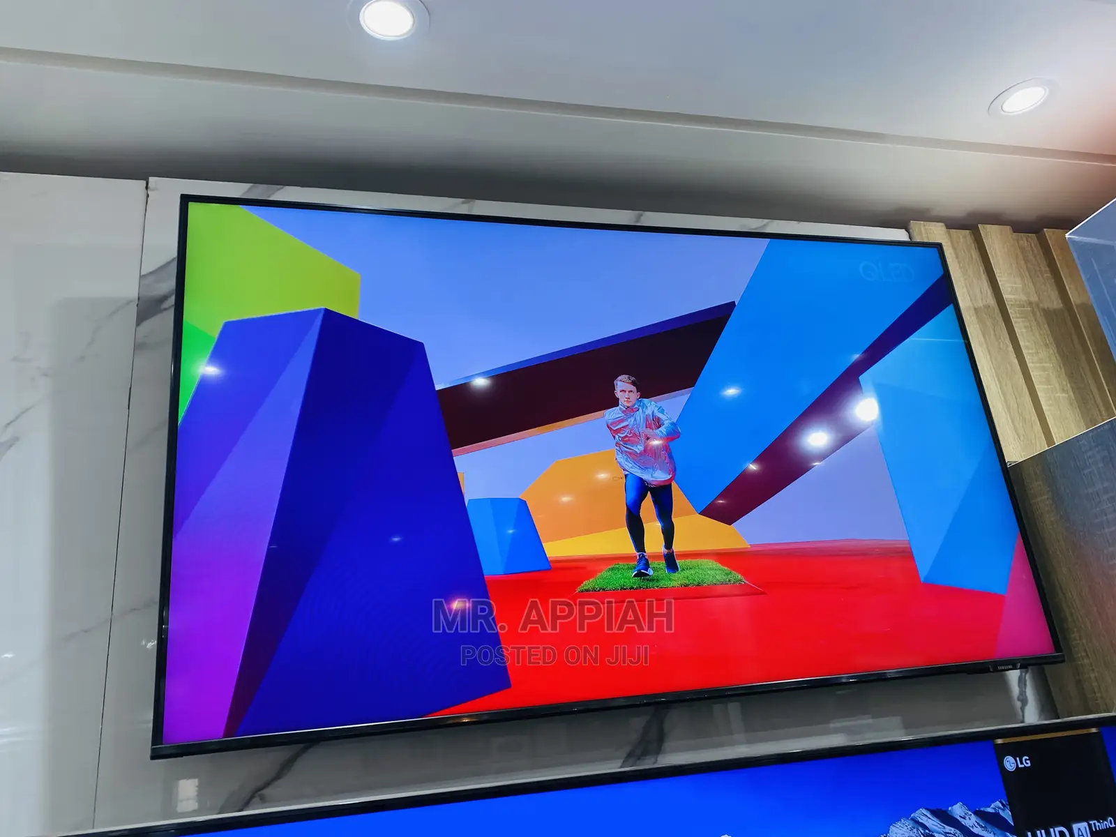 Reliable Samsung 🎈55 Inch QLED 55Q60B Smart Tv(Black).