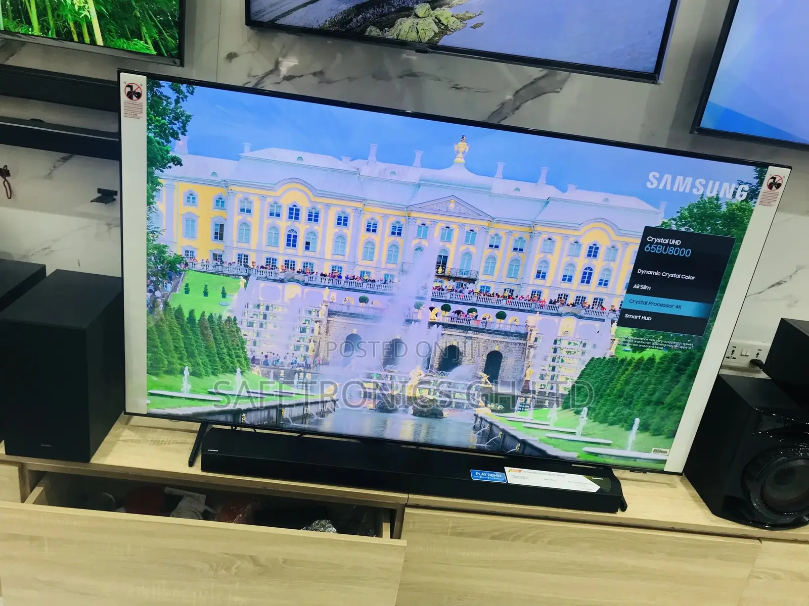 Genuine Samsung 55 Inches Glossy Led Uhd Bu80 Tv