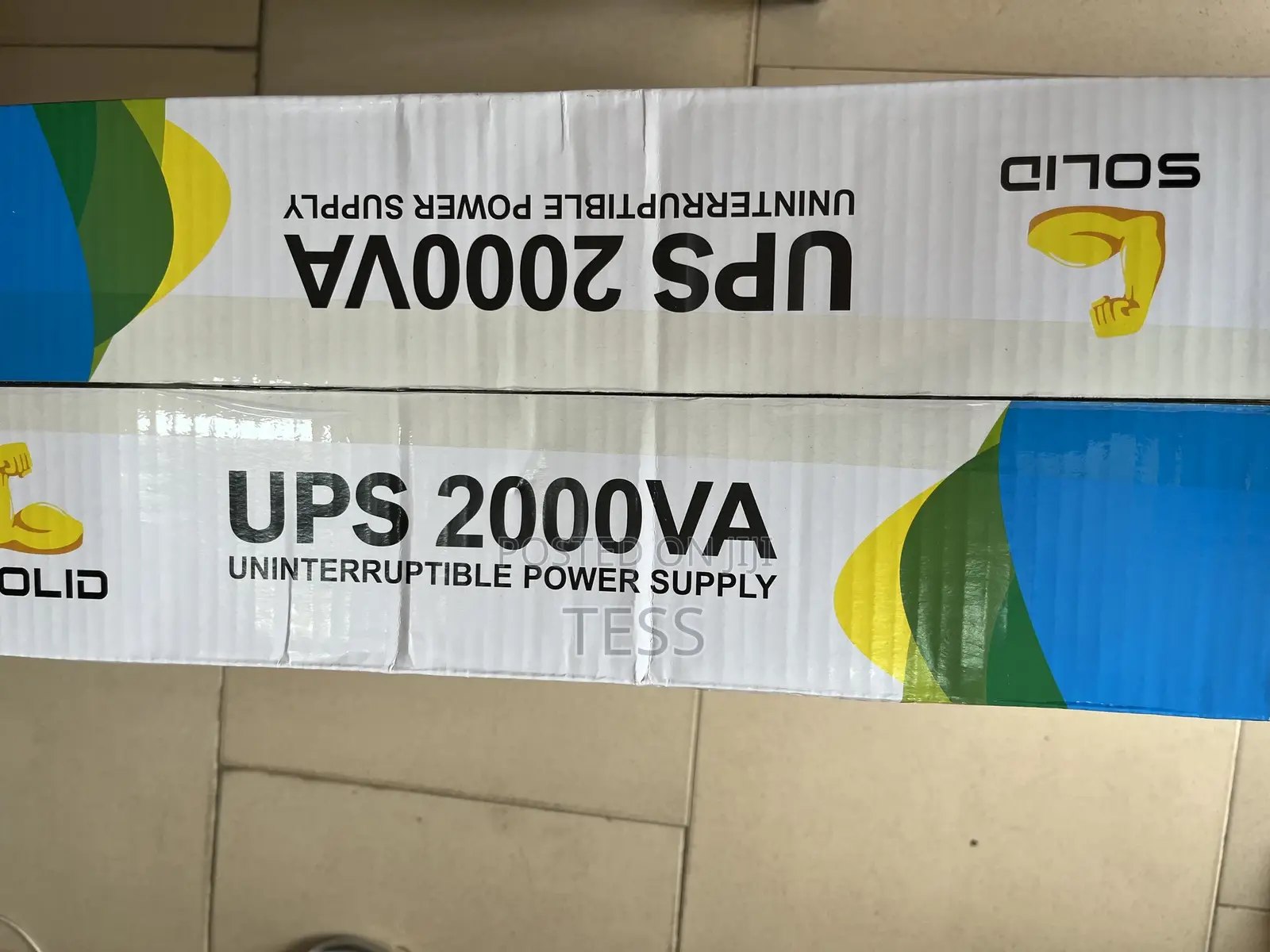 Ups Solid 2000va (2kva) With Automatic Voltage Regulator.