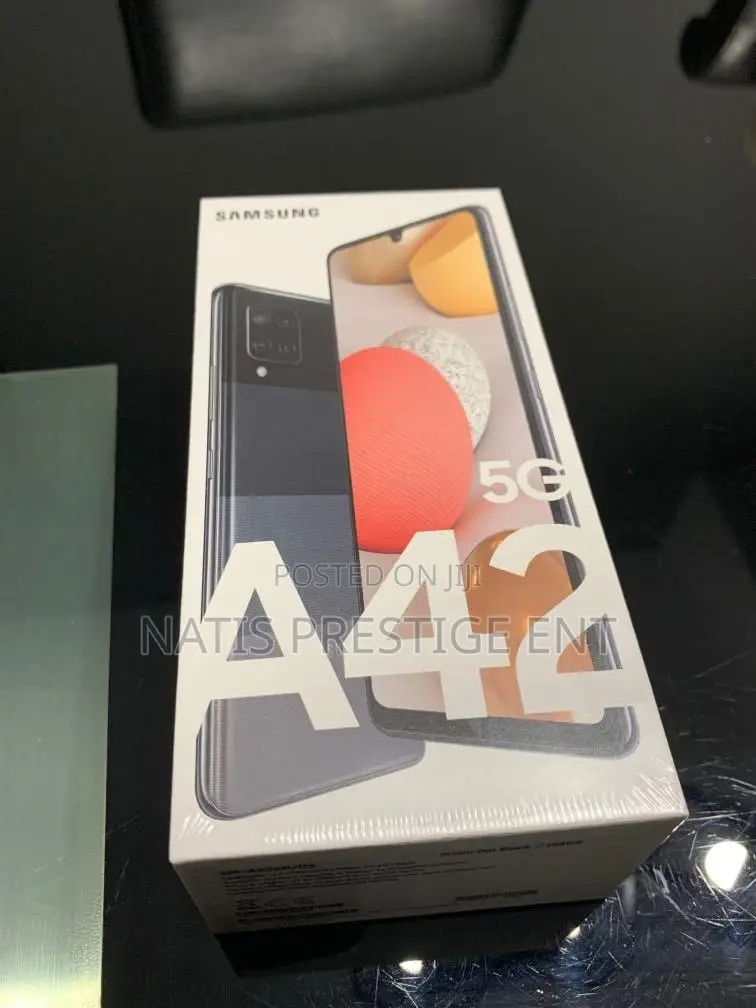 New Samsung Galaxy A42 5G 128 GB Black