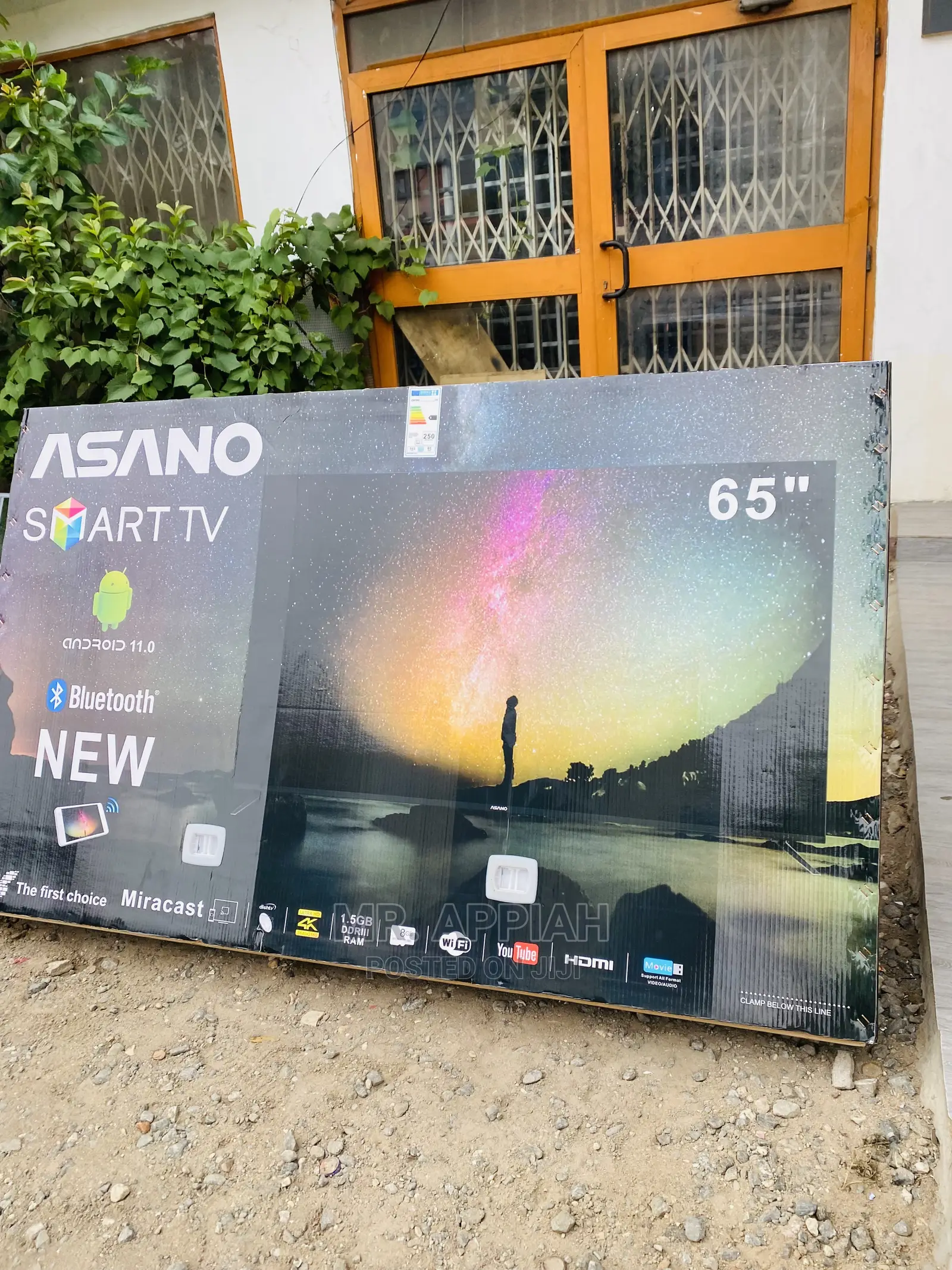 High Quality Asano 65 Inch Smart Uhd Bluetooth Smart Tv