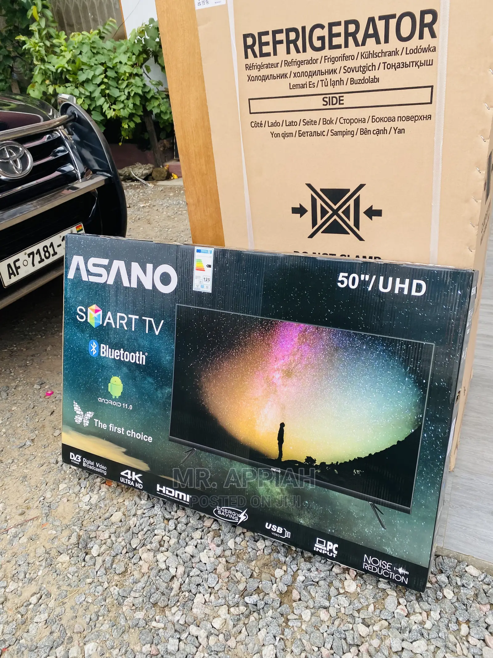 Newly in Stock Asano 50 Inch Uhd Smart Bluetooth Led Tv