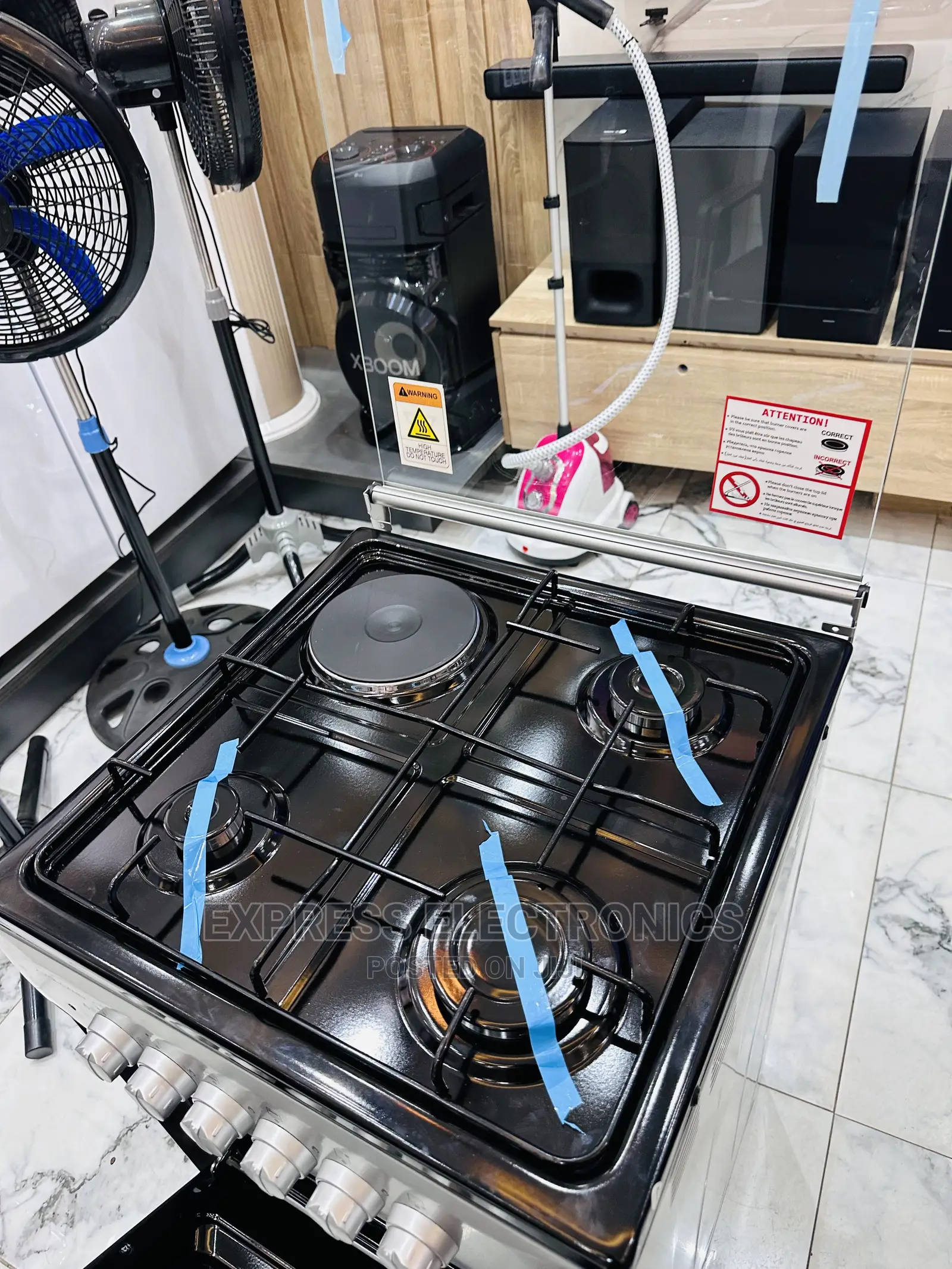 Multi Functional Design 3-1 Stove Gas Cooker Electric Oven