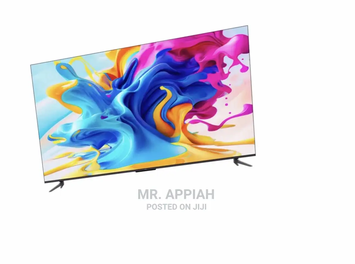 Elegant Black TCL 55 Inch QLED(55c645)Smart Tv 