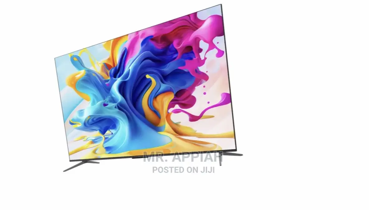 Elegant Black TCL 55 Inch QLED(55c645)Smart Tv 