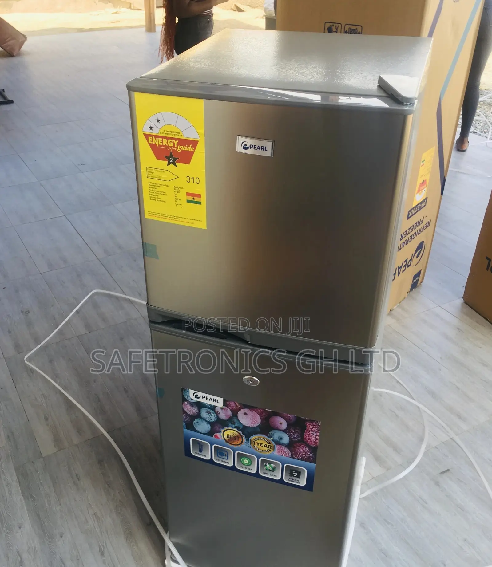 Doubledoor Fridge Pearl Pf-16 Topfreezer