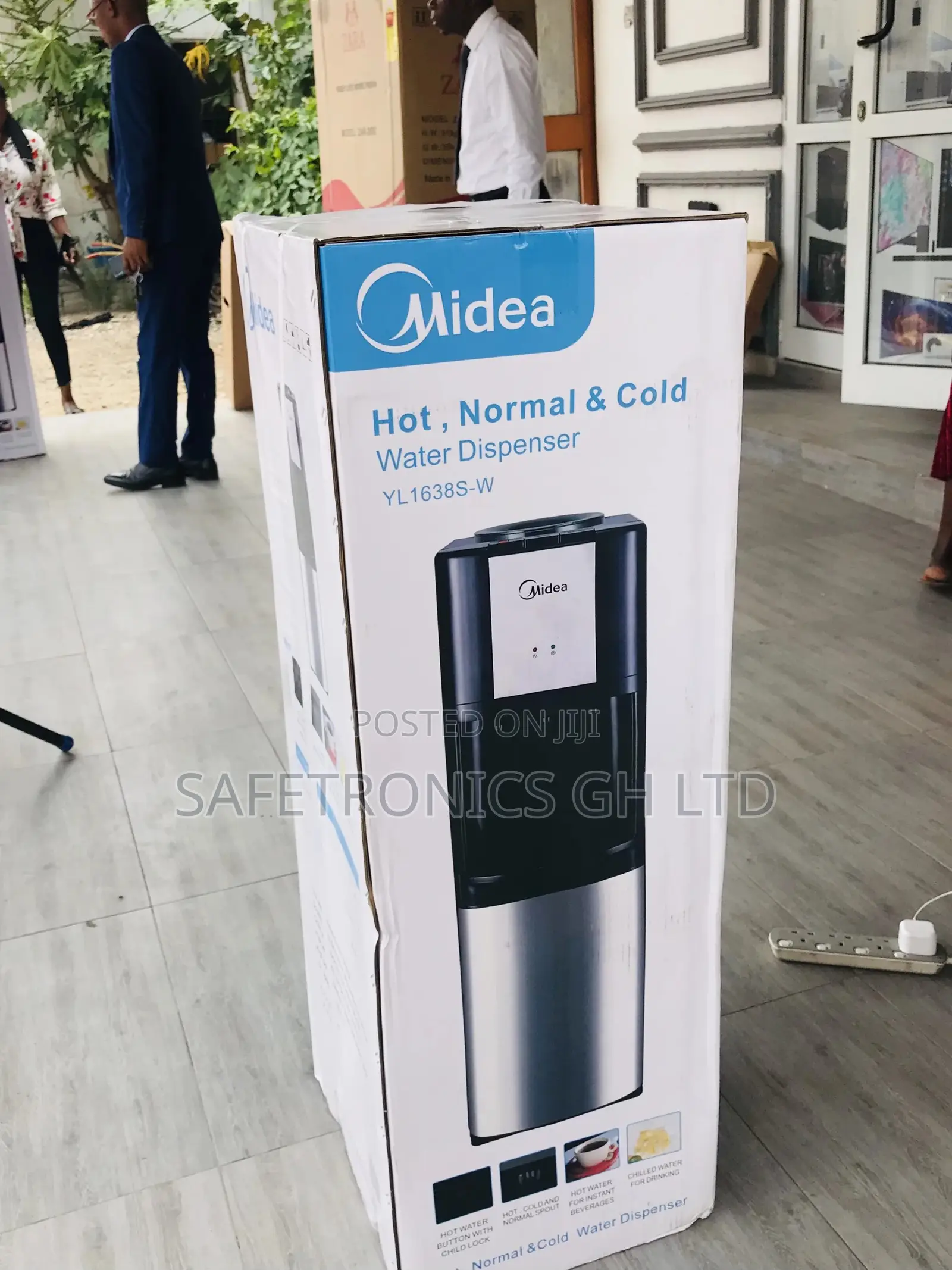 New Yl1638s-W Water Dispenser Hot and Cold Midea