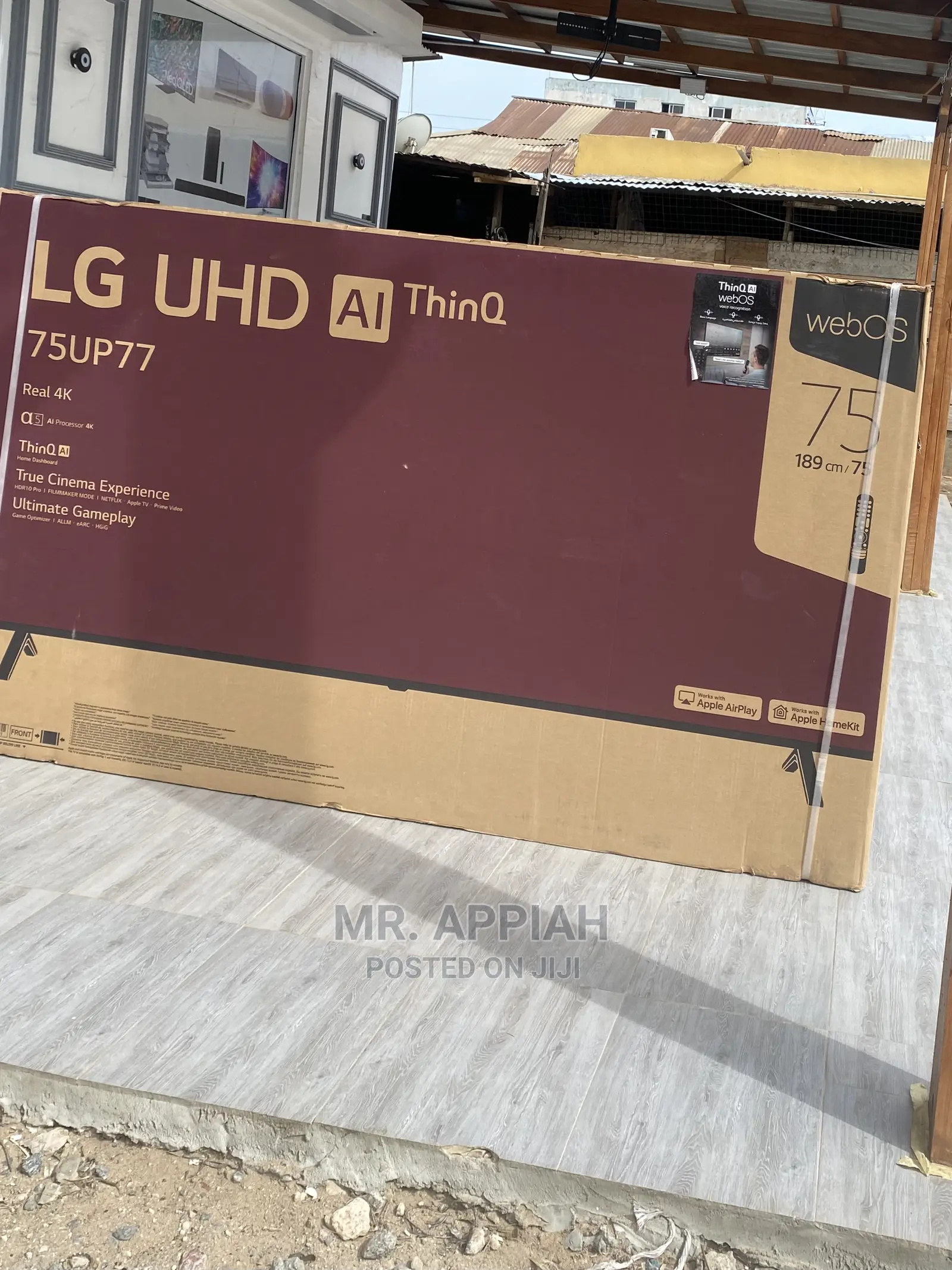 High Quality 75UP7760 LG(Black)75 Inch Uhd Smart LED Tv 