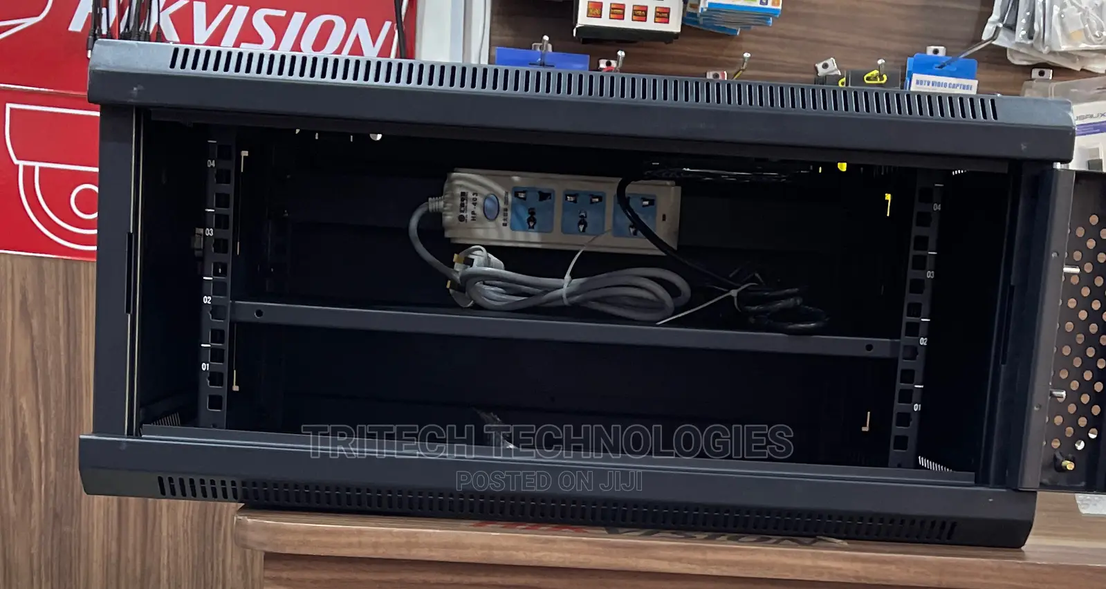 4U Cabinet 600X450 With (Fan,Pdu,Trail)