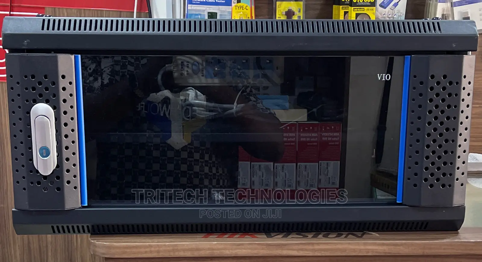 4U Cabinet 600X450 With (Fan,Pdu,Trail)